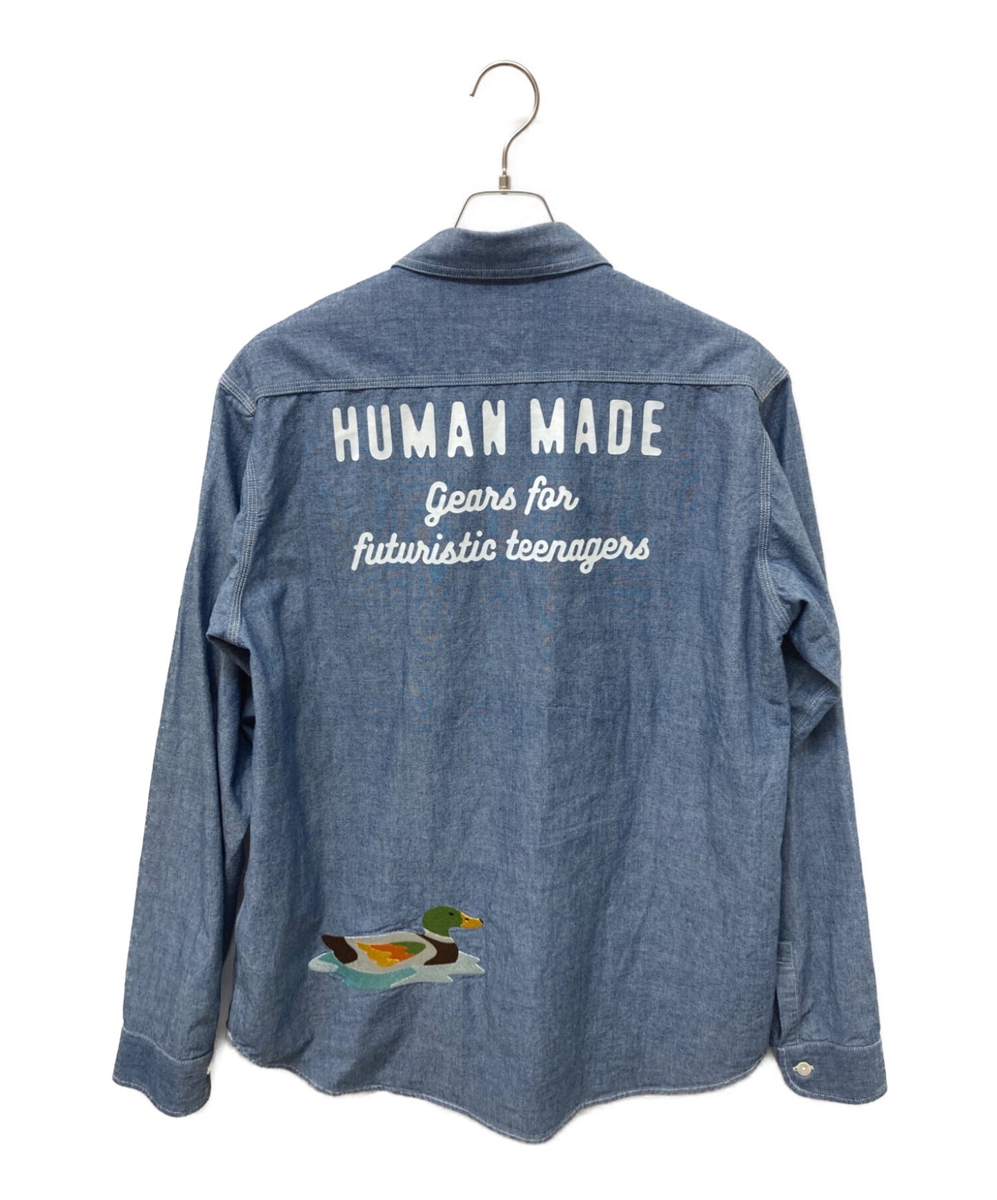 Pre-owned] HUMAN MADE Chambray L/S Shirt HM25SH002 | Archive Factory