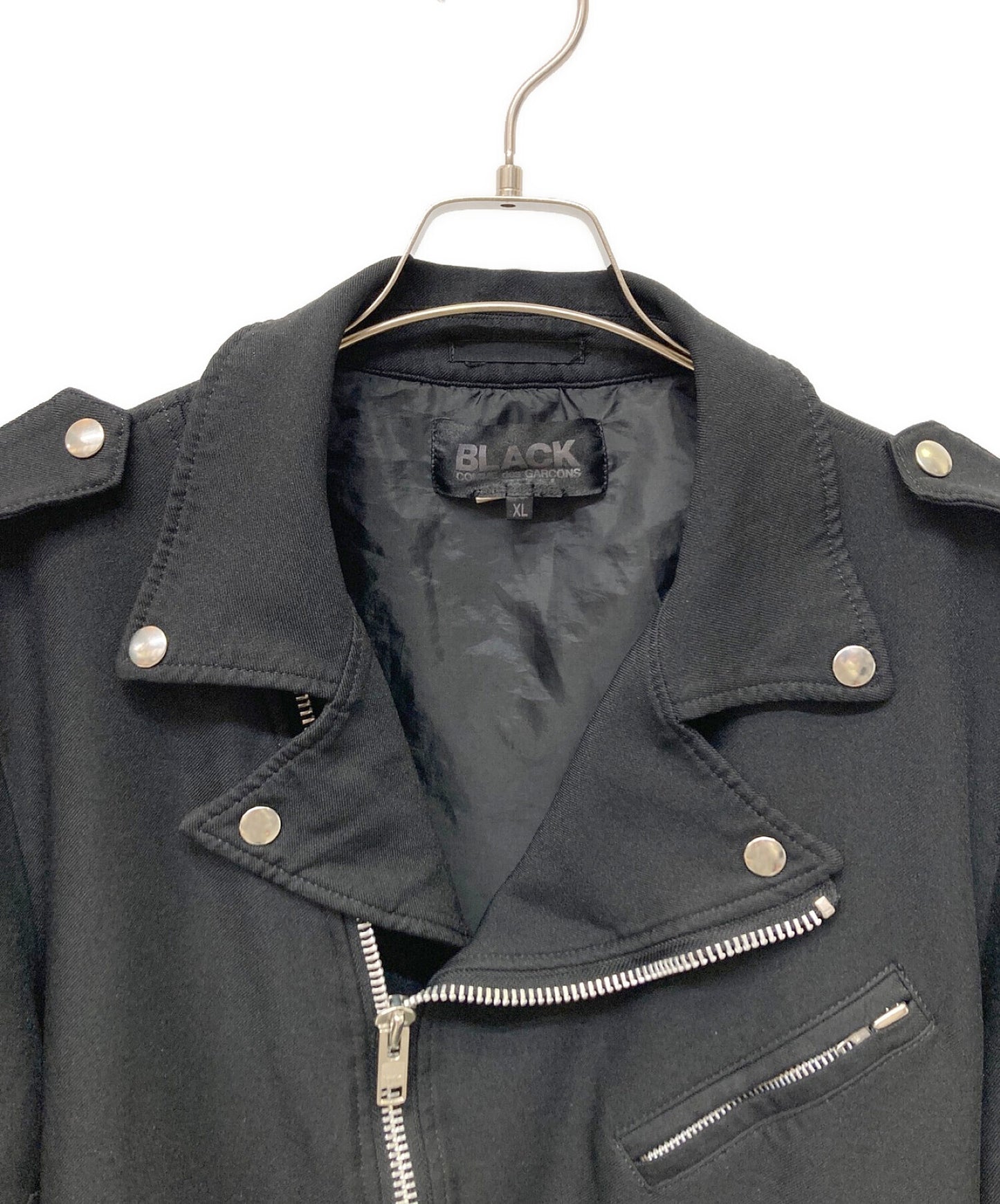 [Pre-owned] BLACK COMME des GARCONS double riders jacket 1M-J026