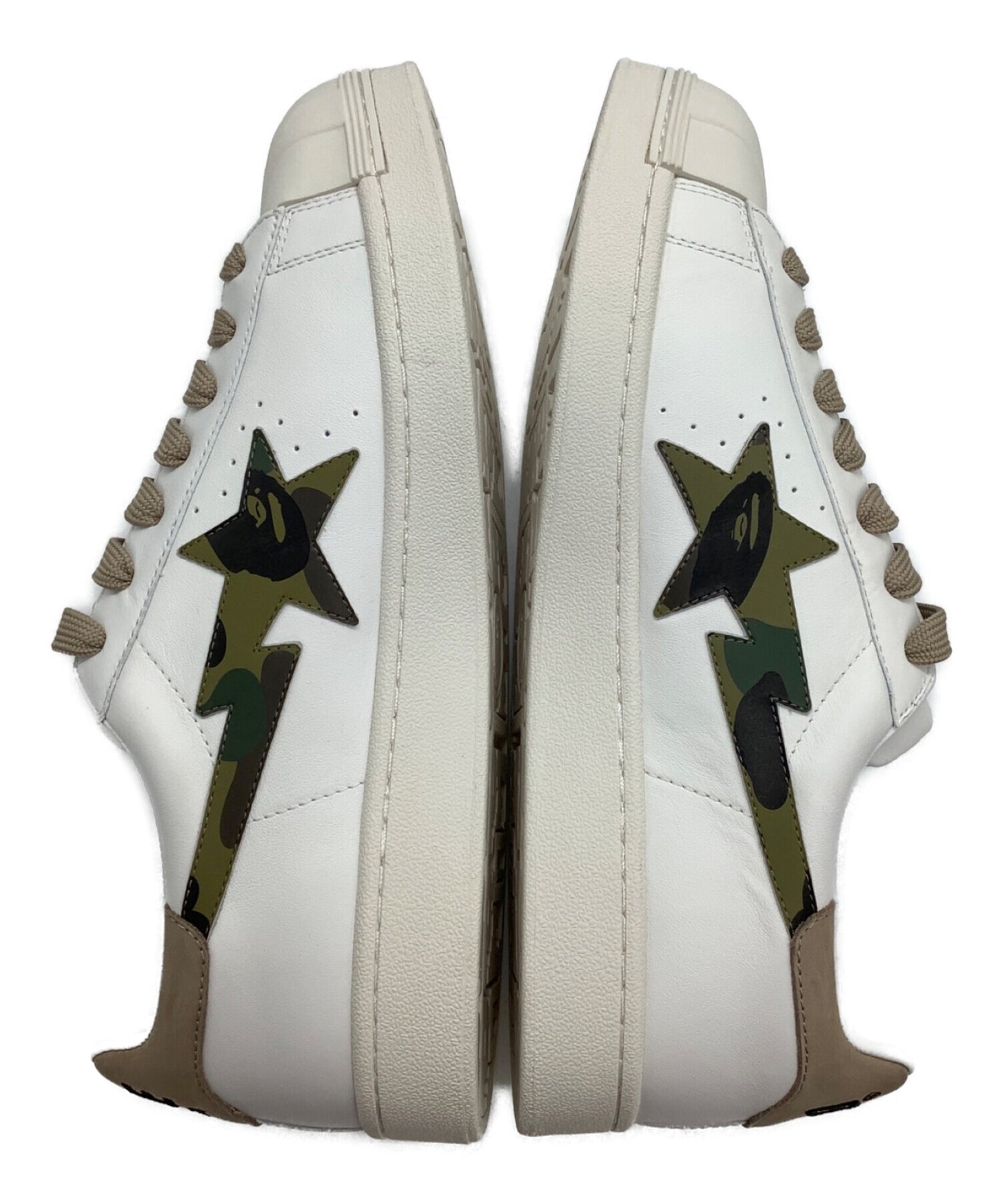 [Pre-owned] A BATHING APE A BATHING APE Sneakers M191012 White×Green M191012