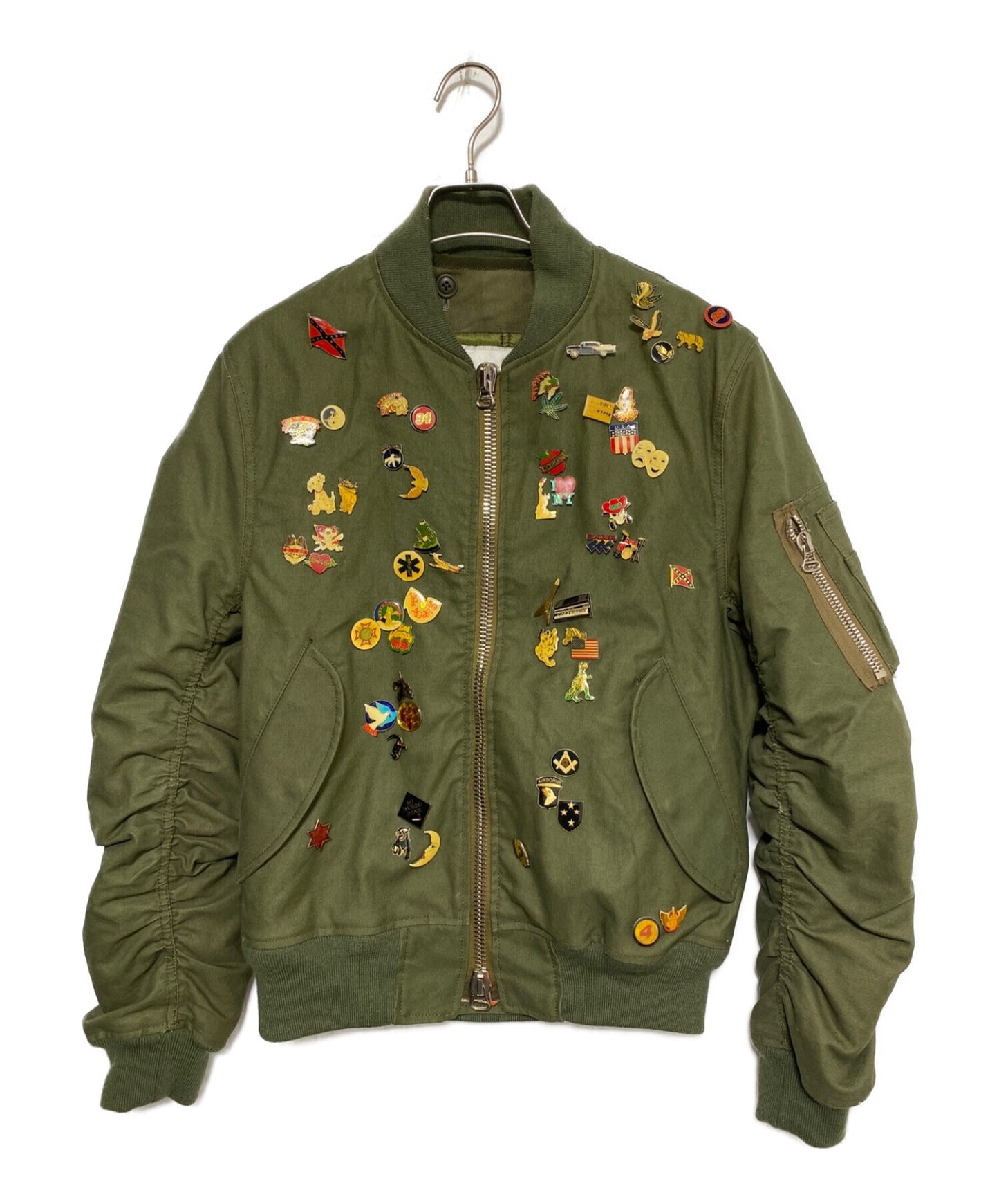 SUPER PRECIOUS COLLABORATION! Varsity Jacket by ISSEY MIYAKE and Takashi  Murakami