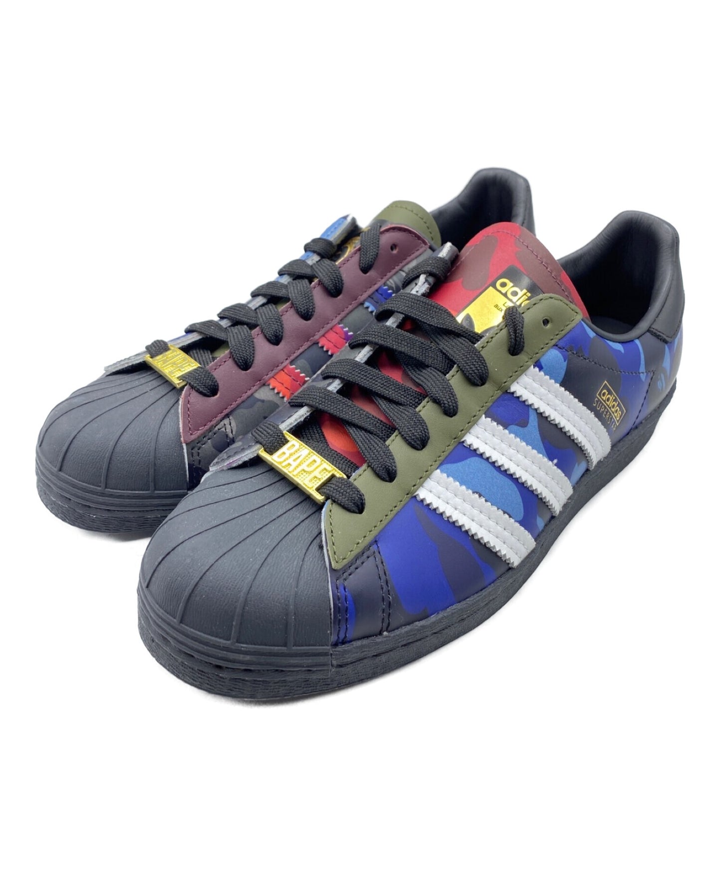 [Pre-owned] A BATHING APE × adidas SUPER STAR 80s BAPE GZ8982