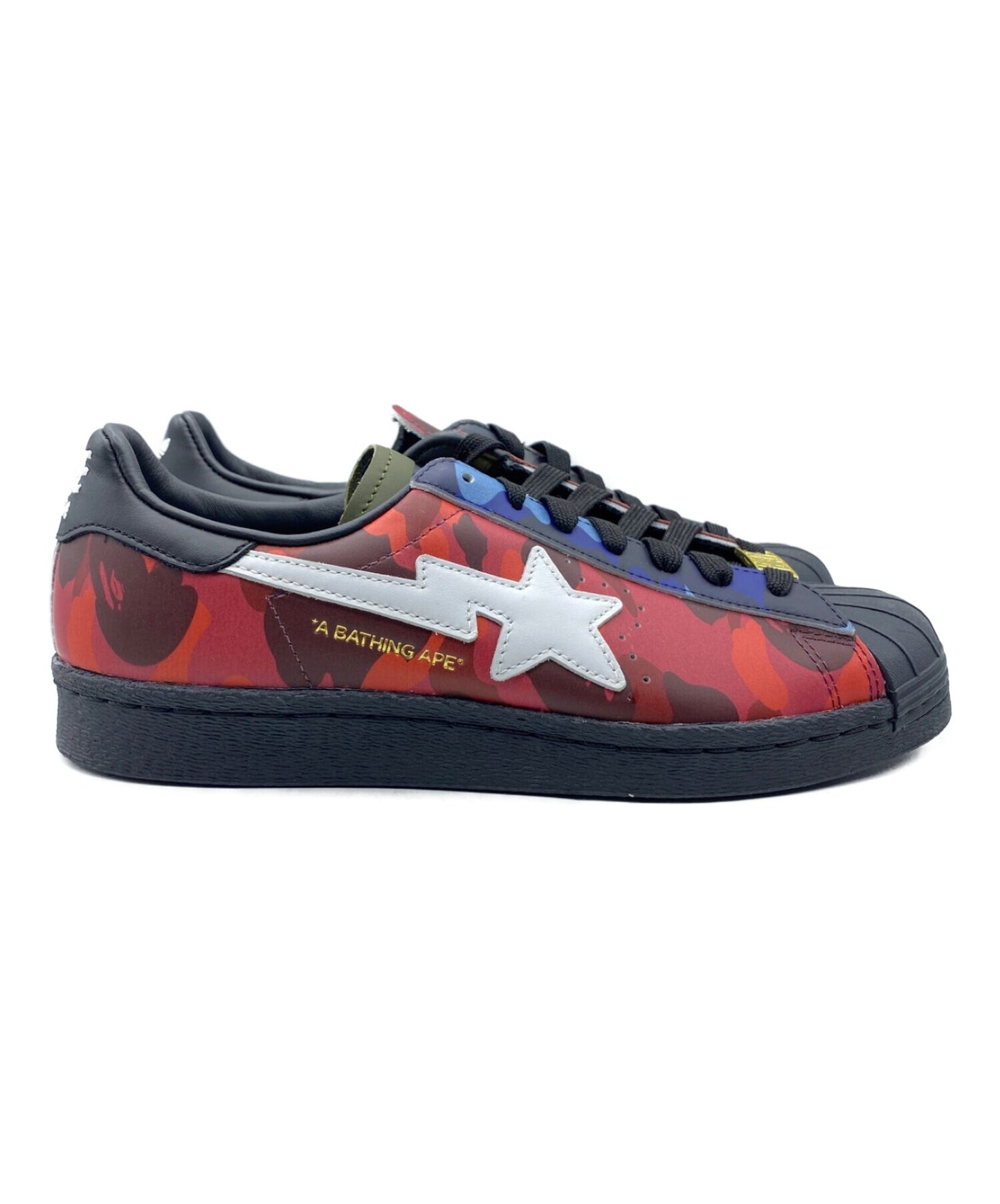 [Pre-owned] A BATHING APE × adidas SUPER STAR 80s BAPE GZ8982