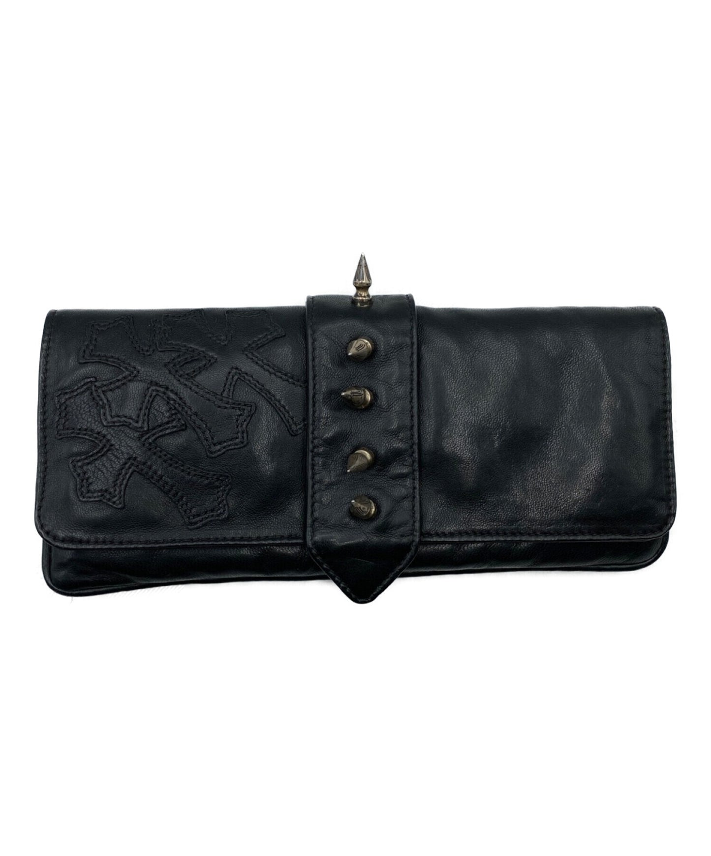 Chrome Hearts Wallet Hevin Nubuck