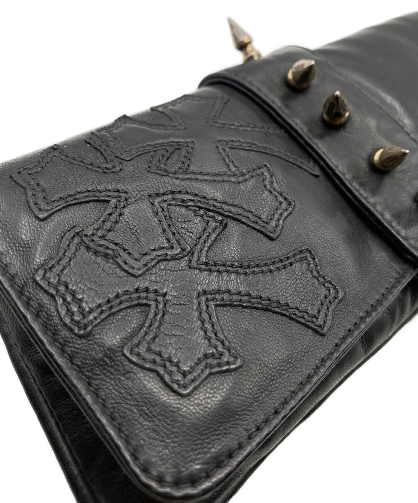 Chrome Hearts Wallet Hevin Nubuck