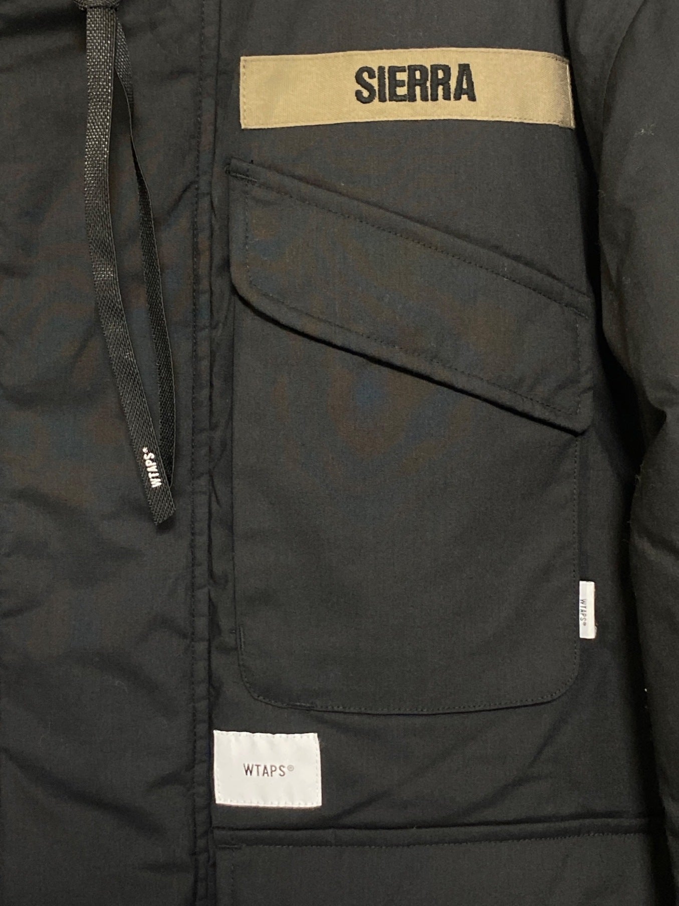 WTAPS MC JACKET COPO TAFFETA 192wvdt-jkm04