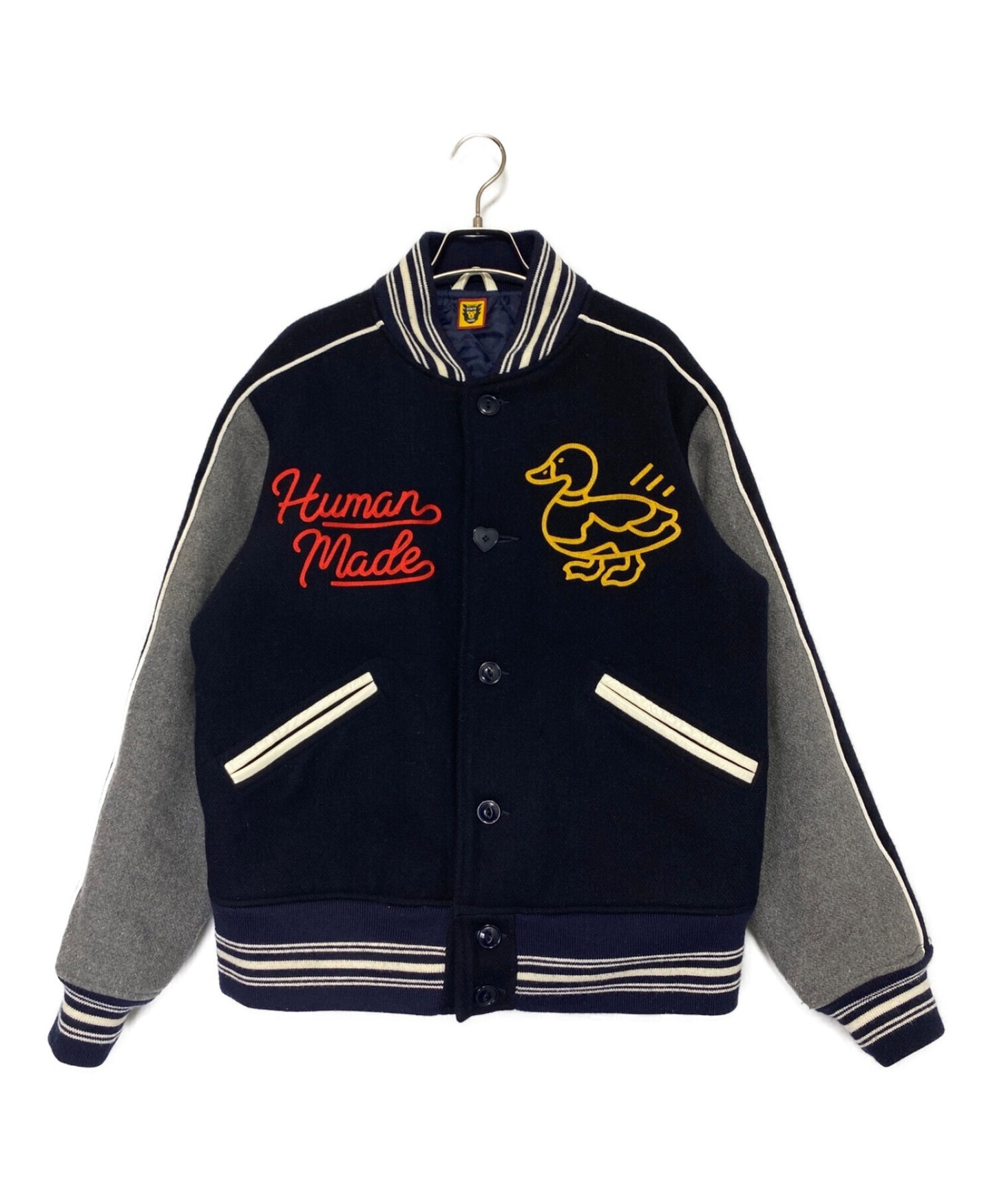 [Pre-owned] HUMAN MADE varsity jacket