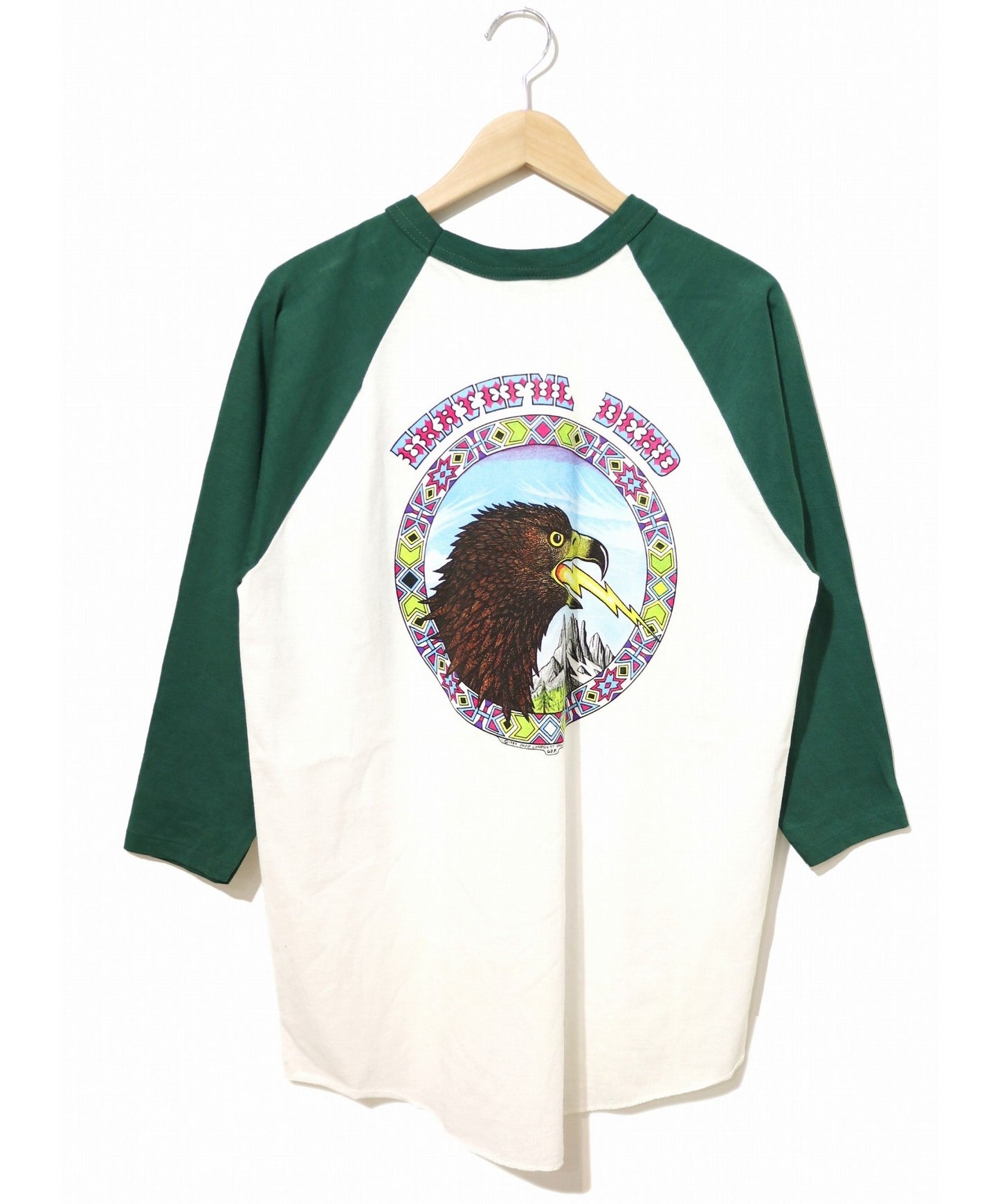 [Pre-owned] [Vintage Clothes] 80's Grateful Dead Raglan Cut & Sew