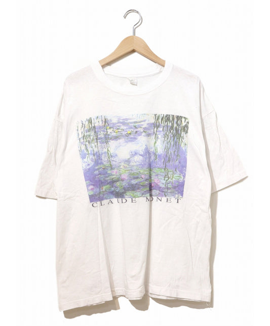[เสื้อผ้าวินเทจ] เสื้อยืด Art Claude Monet ของ 90