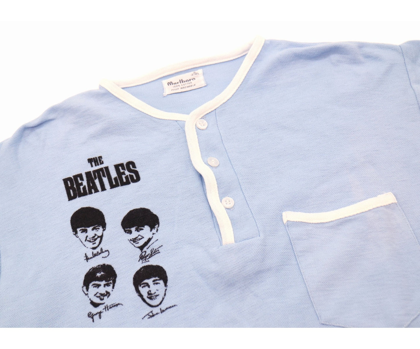 [เสื้อผ้าวินเทจ] เสื้อยืด The Beatles Band 60's