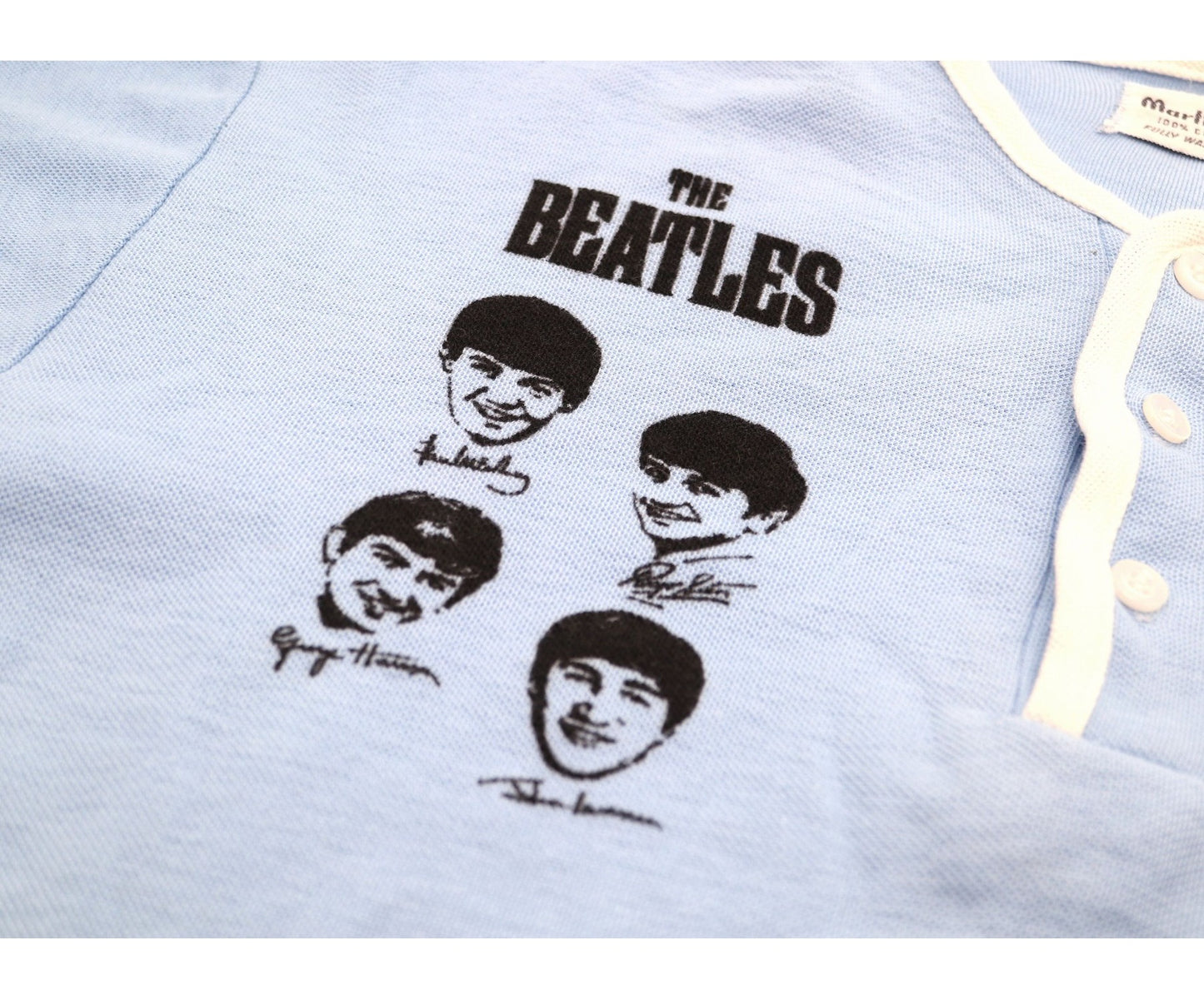[เสื้อผ้าวินเทจ] เสื้อยืด The Beatles Band 60's