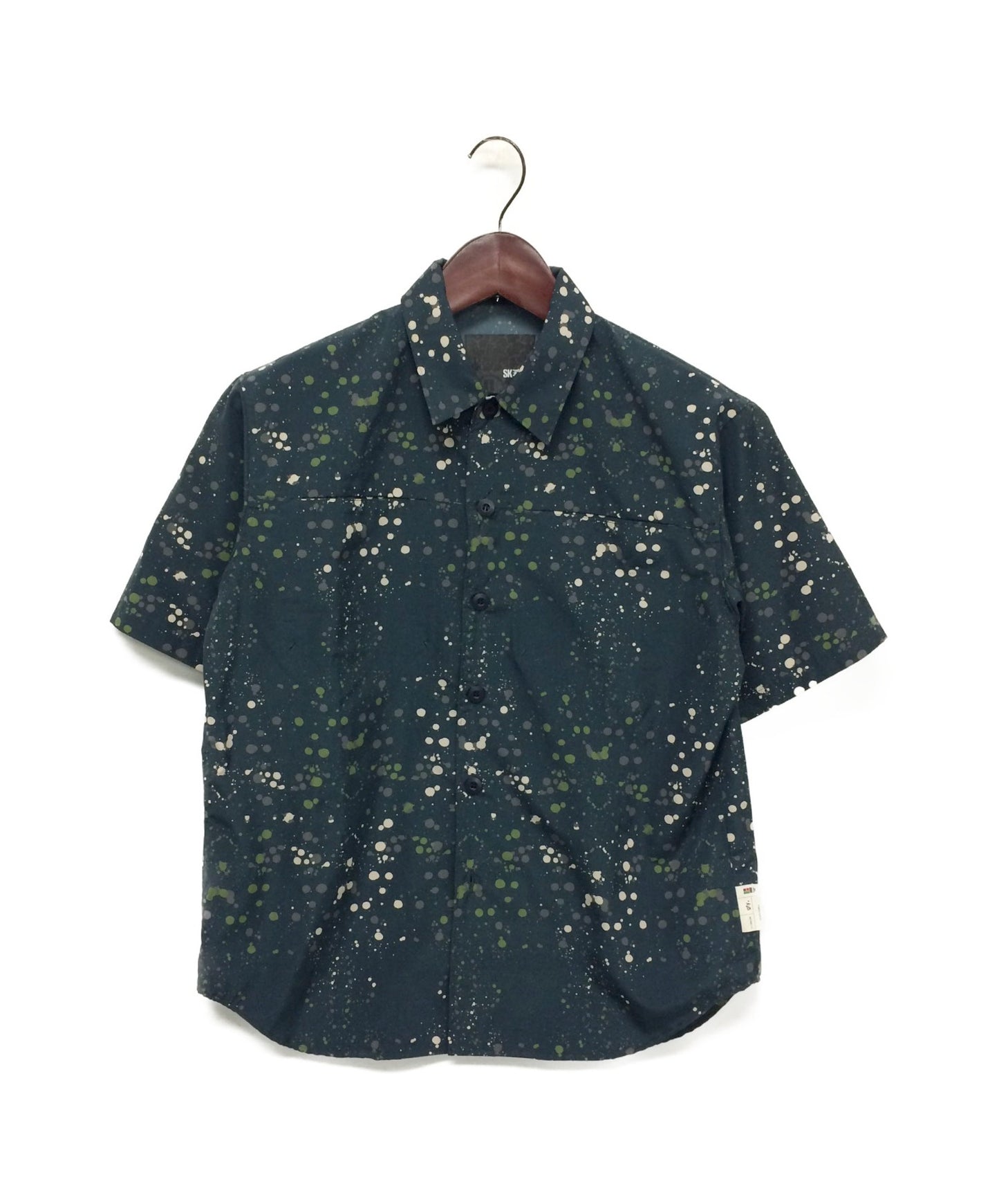 [Pre-owned] UNDERCOVER　2000ss SK T. pt period / paint shirt / short sleeve shirt