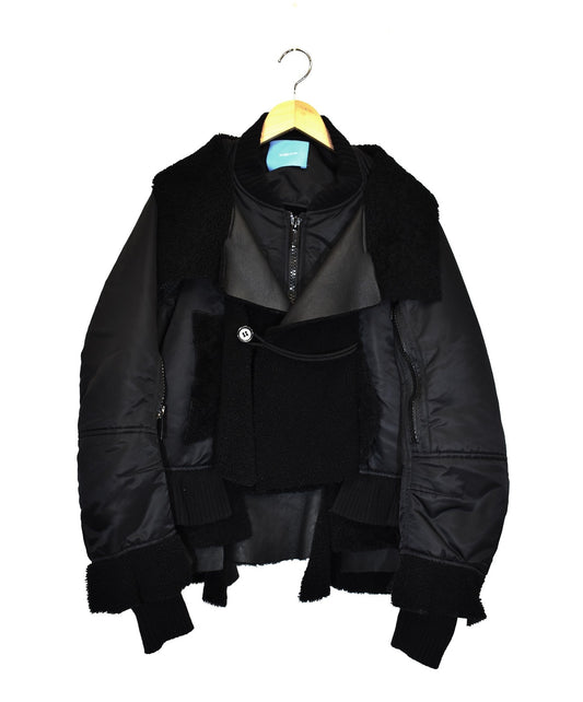 [Pre-owned] UNDERCOVER Mouton Switching Mix MA-1 Blouson 17AW UCT1203-1