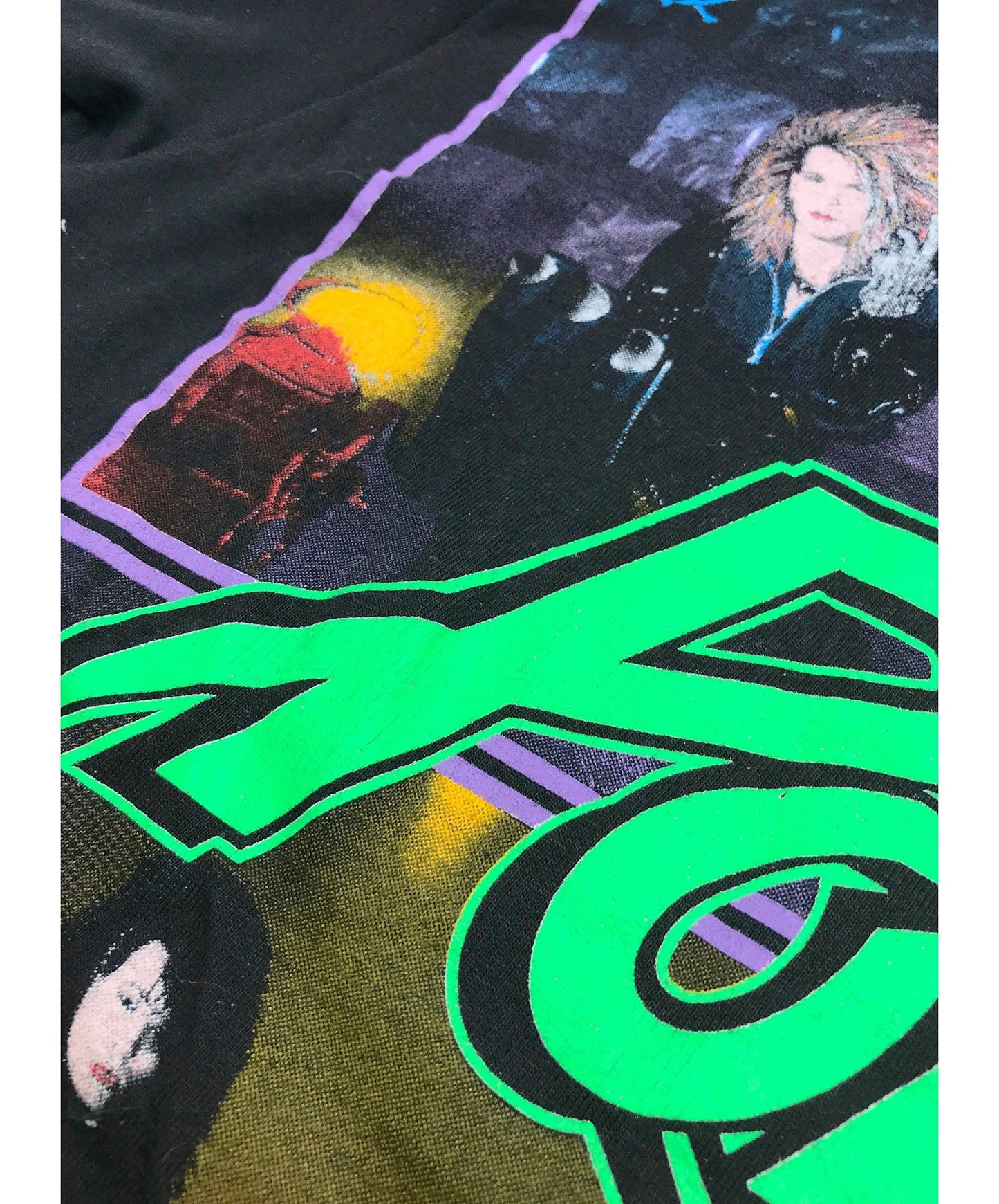 [Pre-owned] POISON 80’s band T-shirt 86 years Copywrite