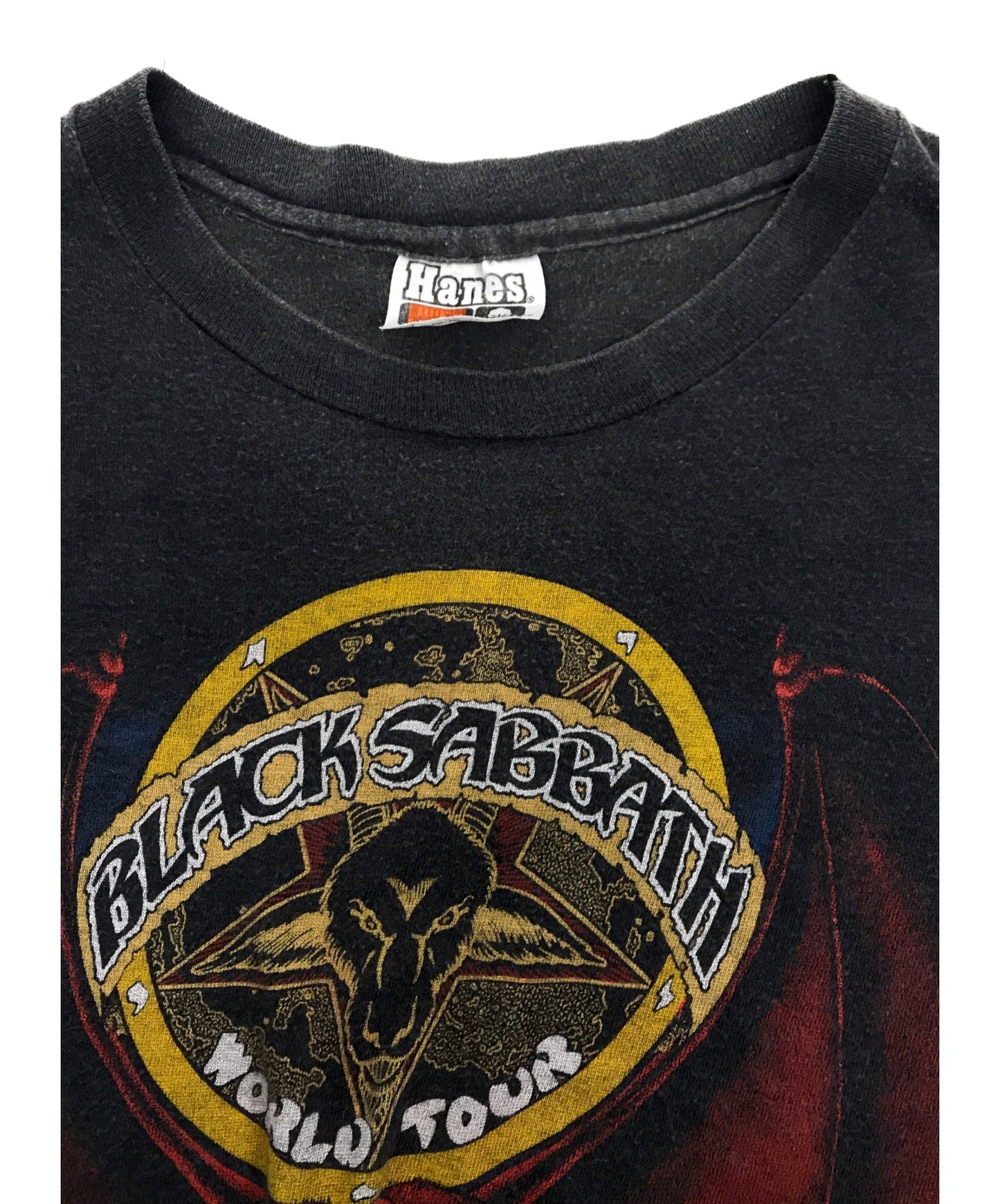 [เสื้อผ้าวินเทจ] Black Sabbath The Devil Advocate World Tour T-Shirt