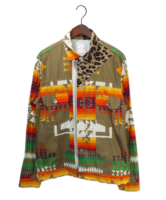 Sacai Archive Print Mix夹克21－02524M