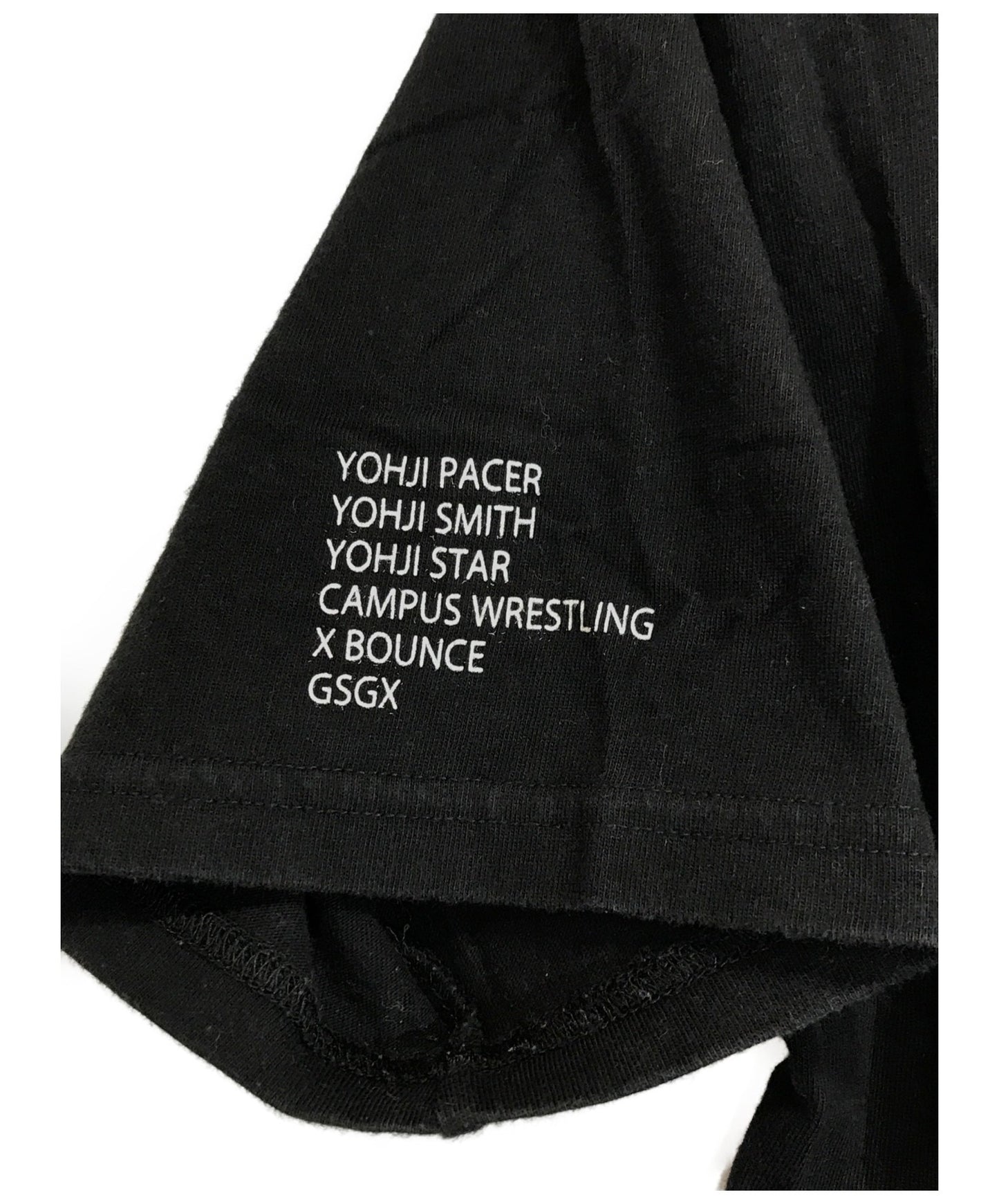 Yohji Yamamoto短袖切割和隔離HP-T90-099