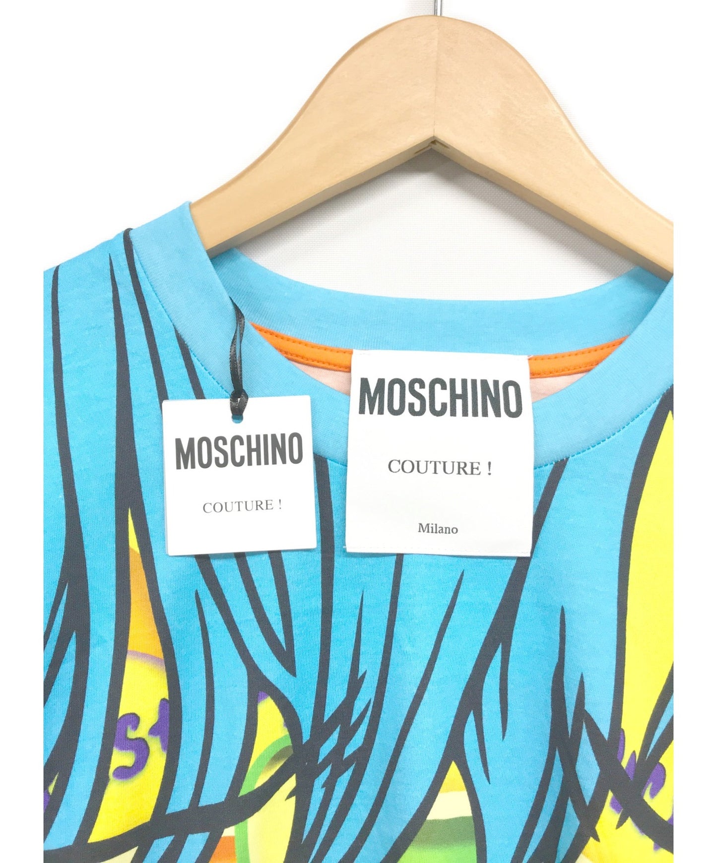 [Pre-owned] MOSCHINO COUTURE Printed JUICICLE T-Shirt