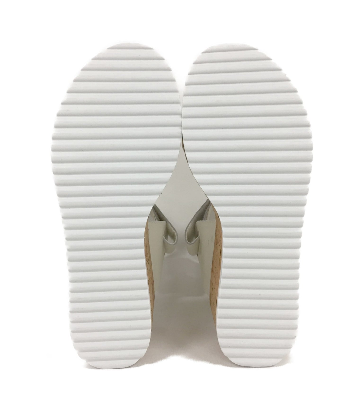 [Pre-owned] PLEATS PLEASE PLEATS WEDGE SANDALS / Pleated Edge Sandals / Velcro Sandal