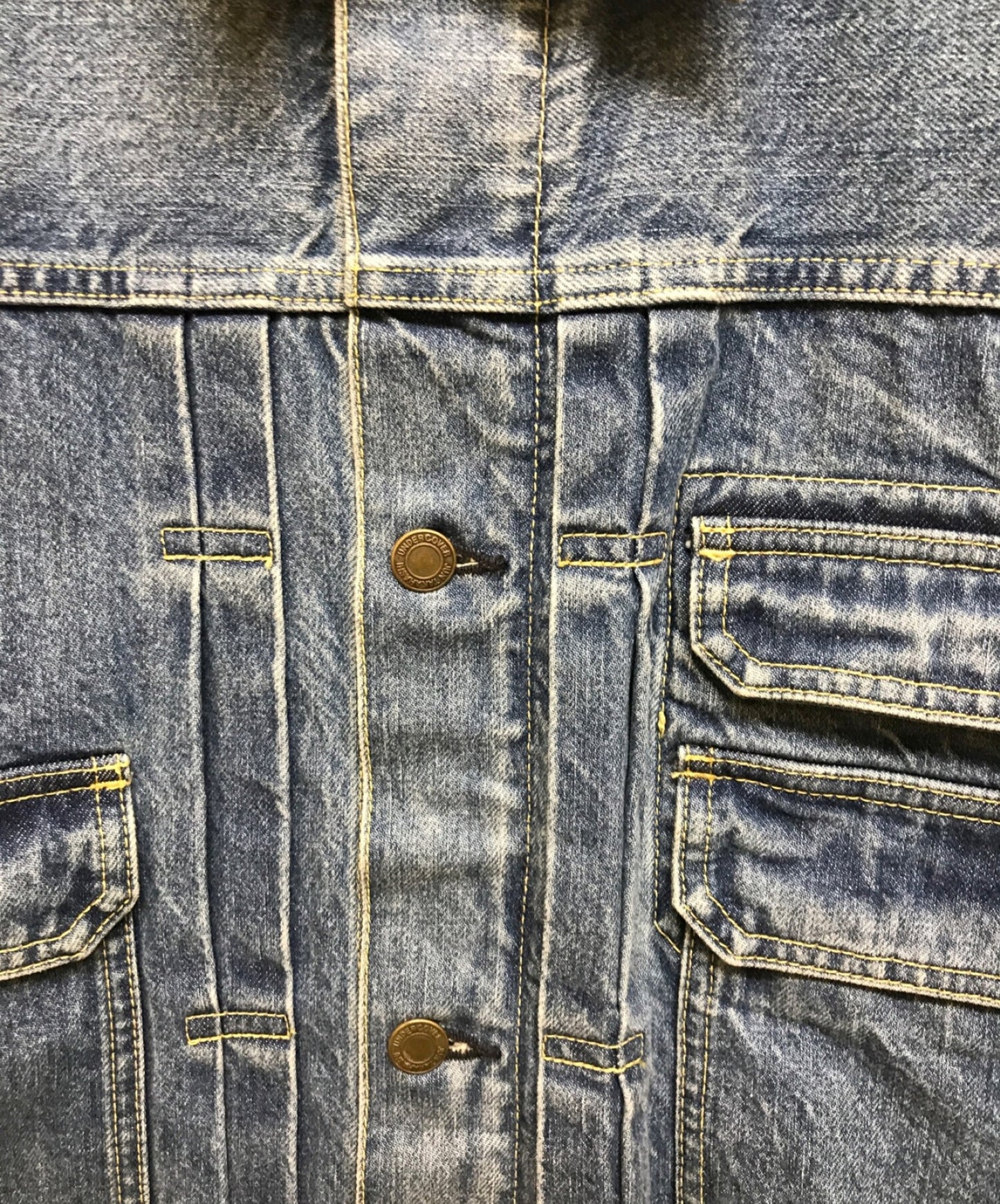 [Pre-owned] UNDERCOVER 21SS BIG DENIM JACKET UC1A4208-2