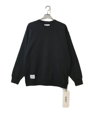 WTAPS All 01 Cotton Sign Crewneck 222ATDT-CSM08 | Archive Factory