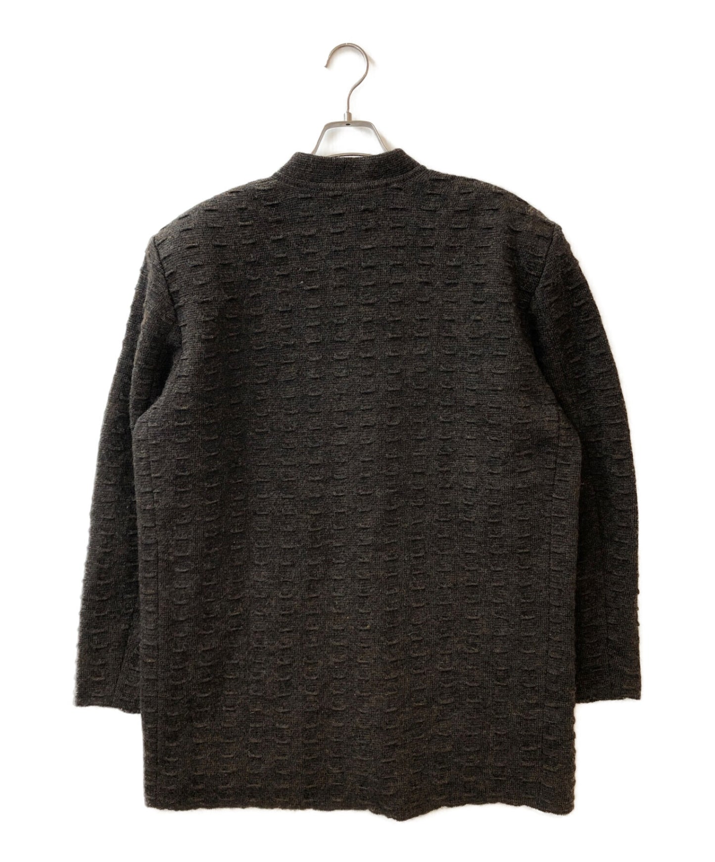 [Pre-owned] ISSEY MIYAKE MEN wool jacquard jacket ME63517