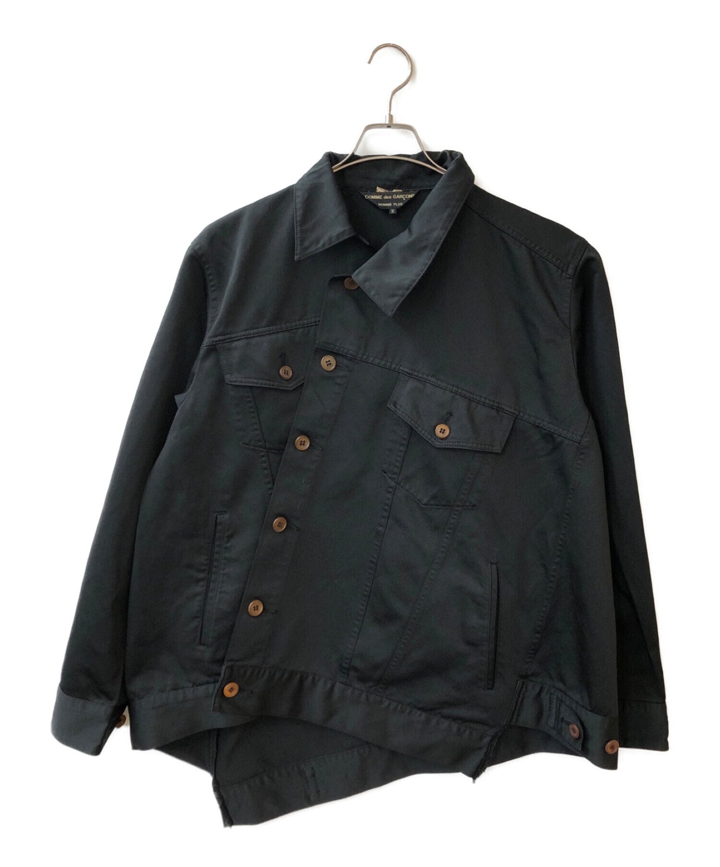 [Pre-owned] COMME des GARCONS HOMME PLUS Product-dyed poly shrink-wrap twisted jacket PB-J032