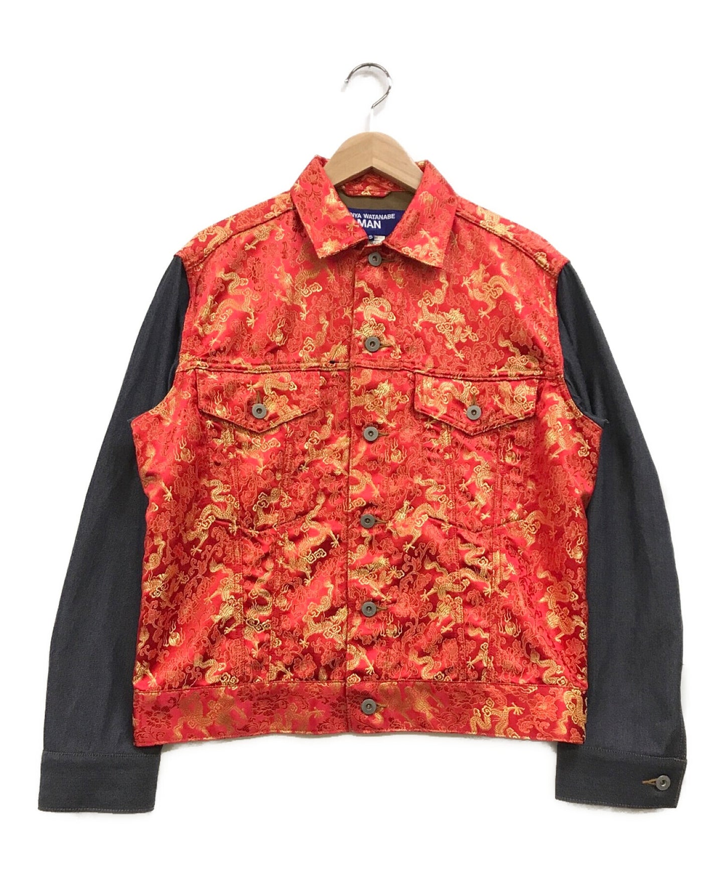 COMME des GARCONS JUNYA WATANABE MAN JACQUARD DENIM JACKT WI-J021