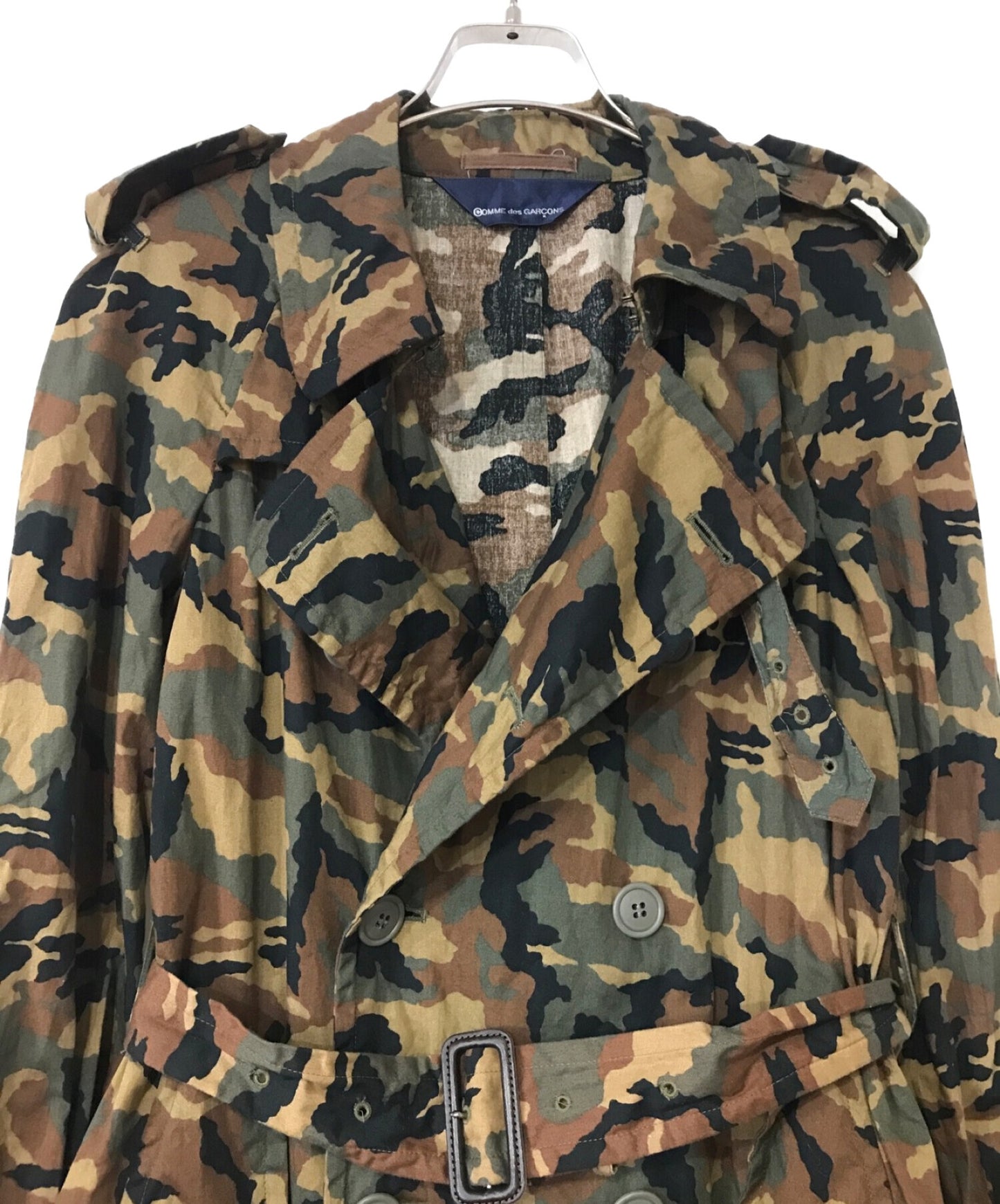 [Pre-owned] COMME des GARCONS Camo Trench Coat KX-814220