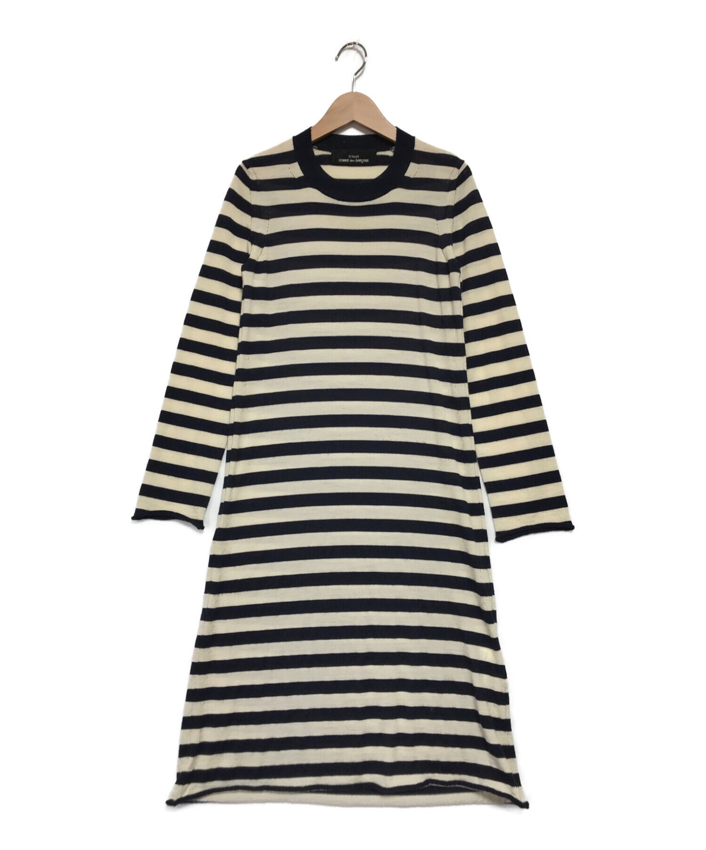 TRICOT Comme des Garcons Border Knit Dress TF-N001