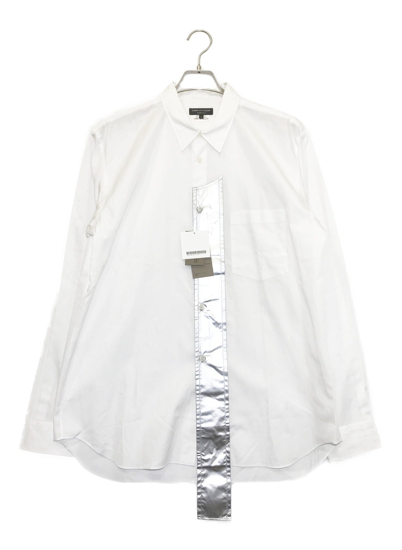 [Pre-owned] COMME des GARCONS Homme Plus patch cutout shirt PG-B003/AD2020