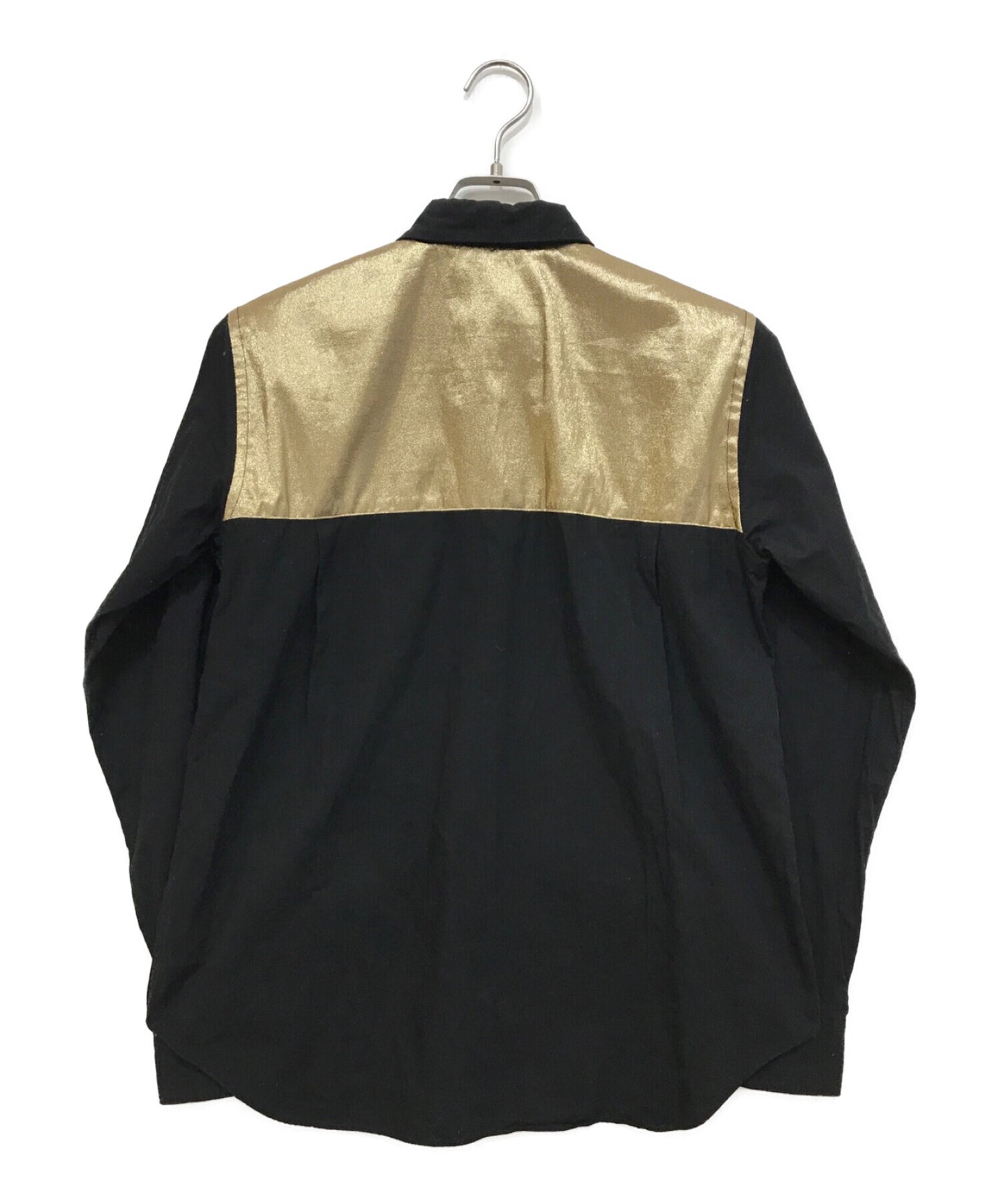Black Comme des Garcons Gold Switched Shirt