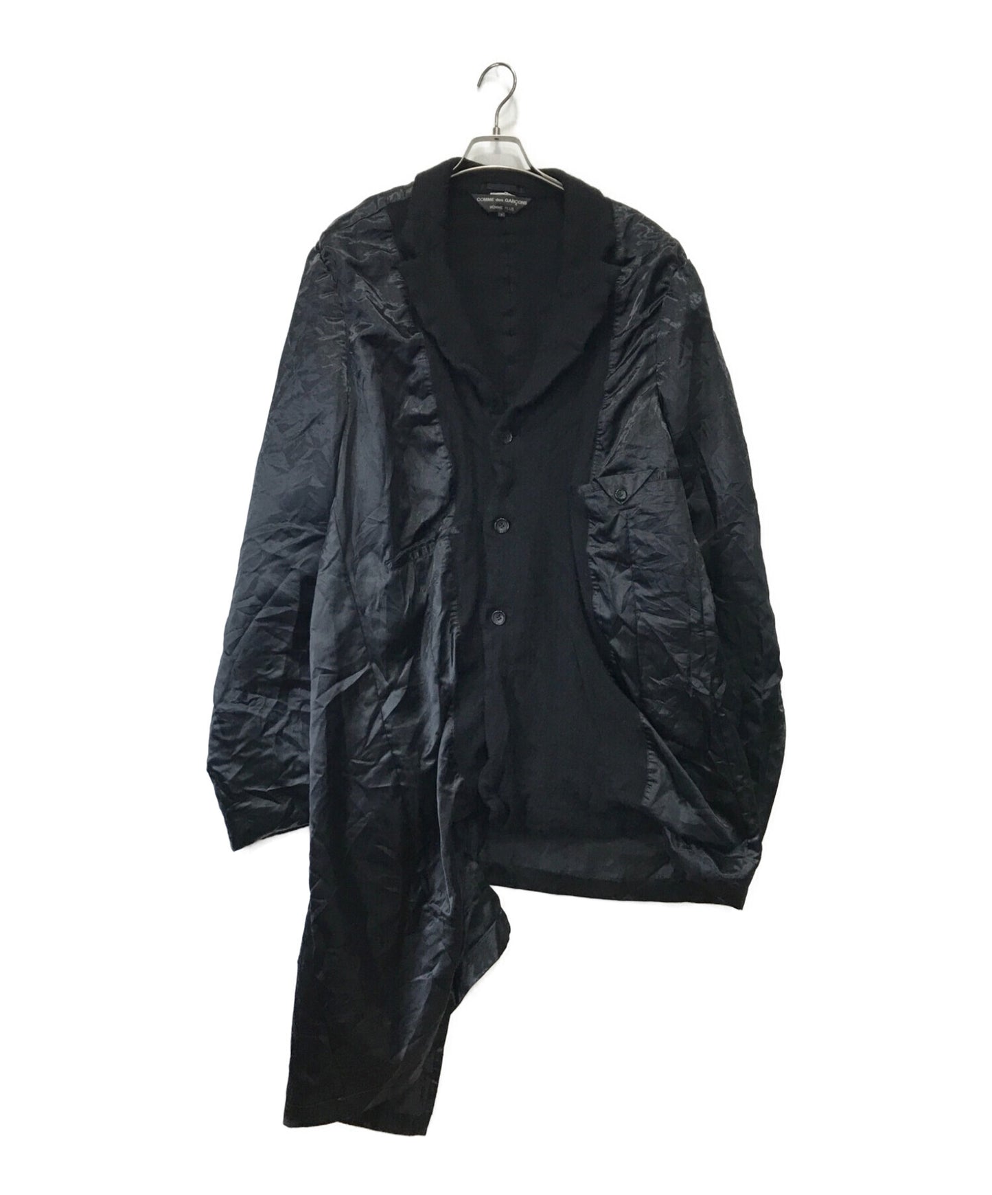 [Pre-owned] COMME des GARCONS HOMME PLUS Wool Nylon Inside-Out Asymmetrical Jacket PH-J034