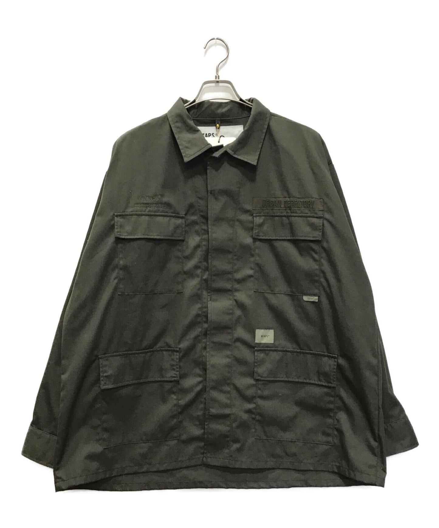 ミリタリージャケットWTAPS JUNGLE LS 01 SHIRT OLIVE DRAB Lサイズ