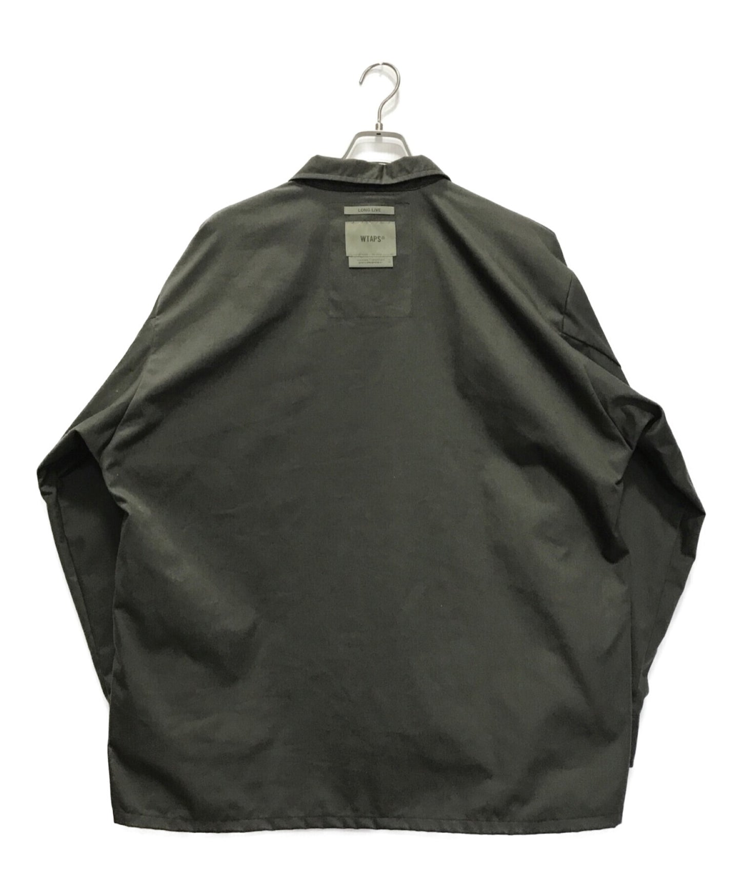 [Pre-owned] WTAPS Jungle LS Shirt Olive Drab 222wvdt-shm03