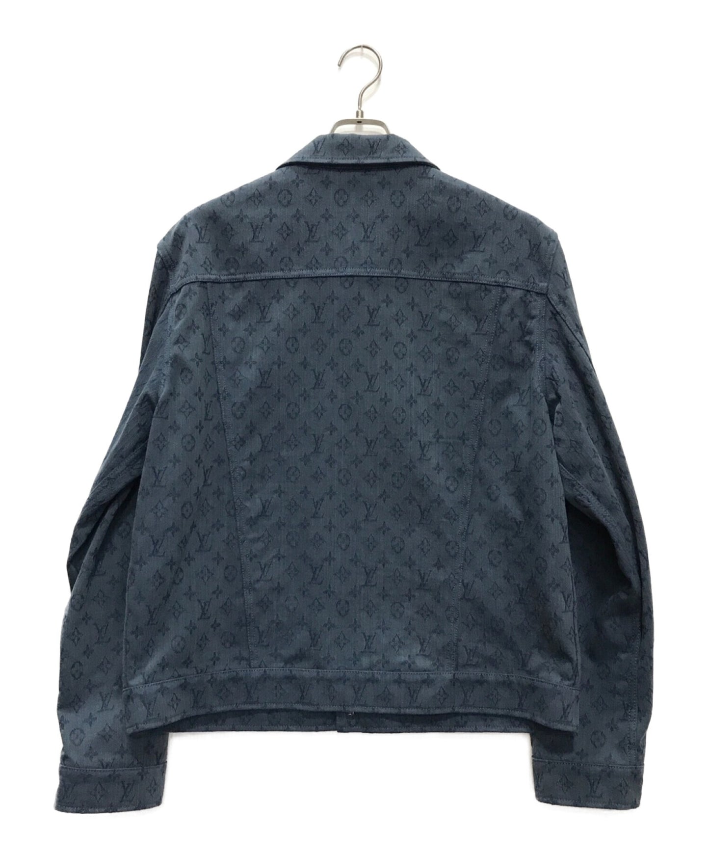 Louis Vuitton牛仔夾克，帶有會標圖案RM192M QJQ HHA20W