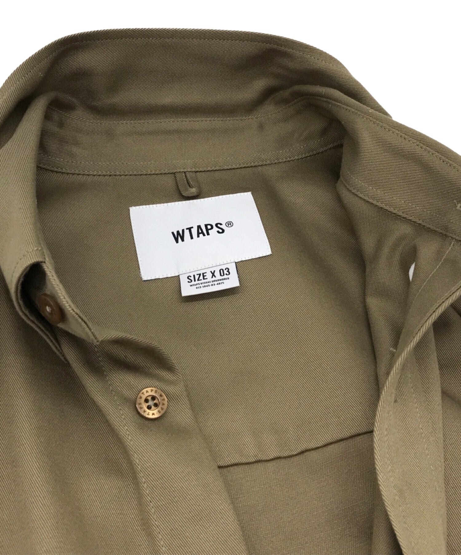 WTAPS LS/COTTON.TWILL 221GWDT-SHM01 | Archive Factory