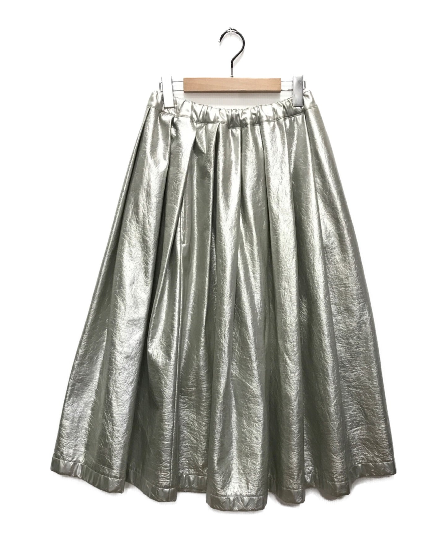 [Pre-owned] COMME des GARCONS Faux Leather Skirt GT-S026