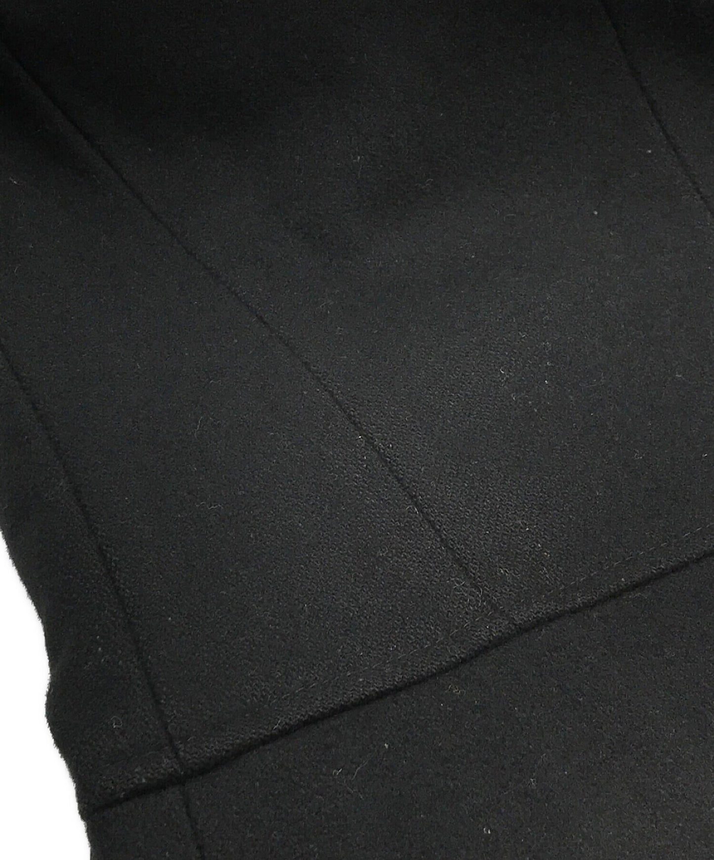 [Pre-owned] HELMUT LANG painted-line melton coat