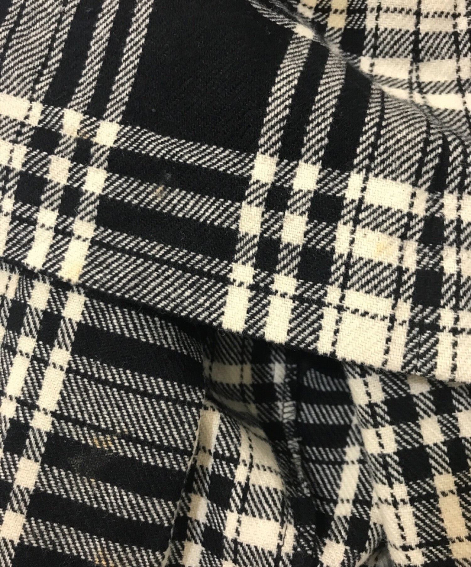 COMME des GARCONS Wool check skirt pants GP-040280 | Archive Factory
