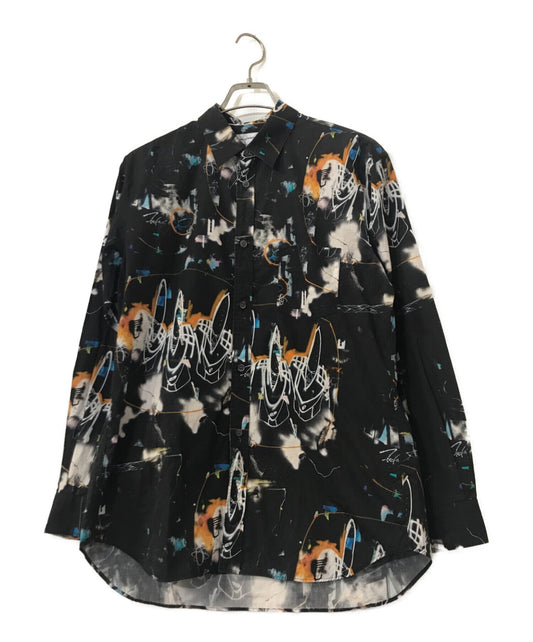 [Pre-owned] COMME des GARCONS SHIRT 20AW cotton poplin with futura print W28043