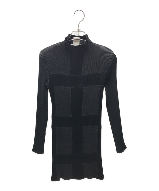 [Pre-owned] ISSEY MIYAKE High Neck Pleated Dress 1M71-FH923 1M71-FH923