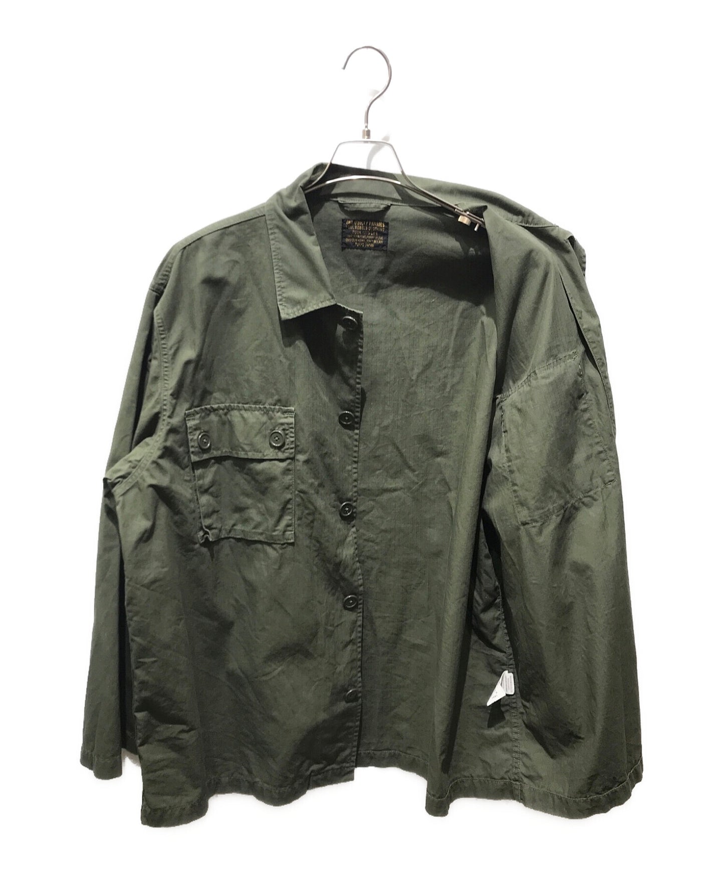 [Pre-owned] WACKO MARIA ARMY SHIRT 22SS