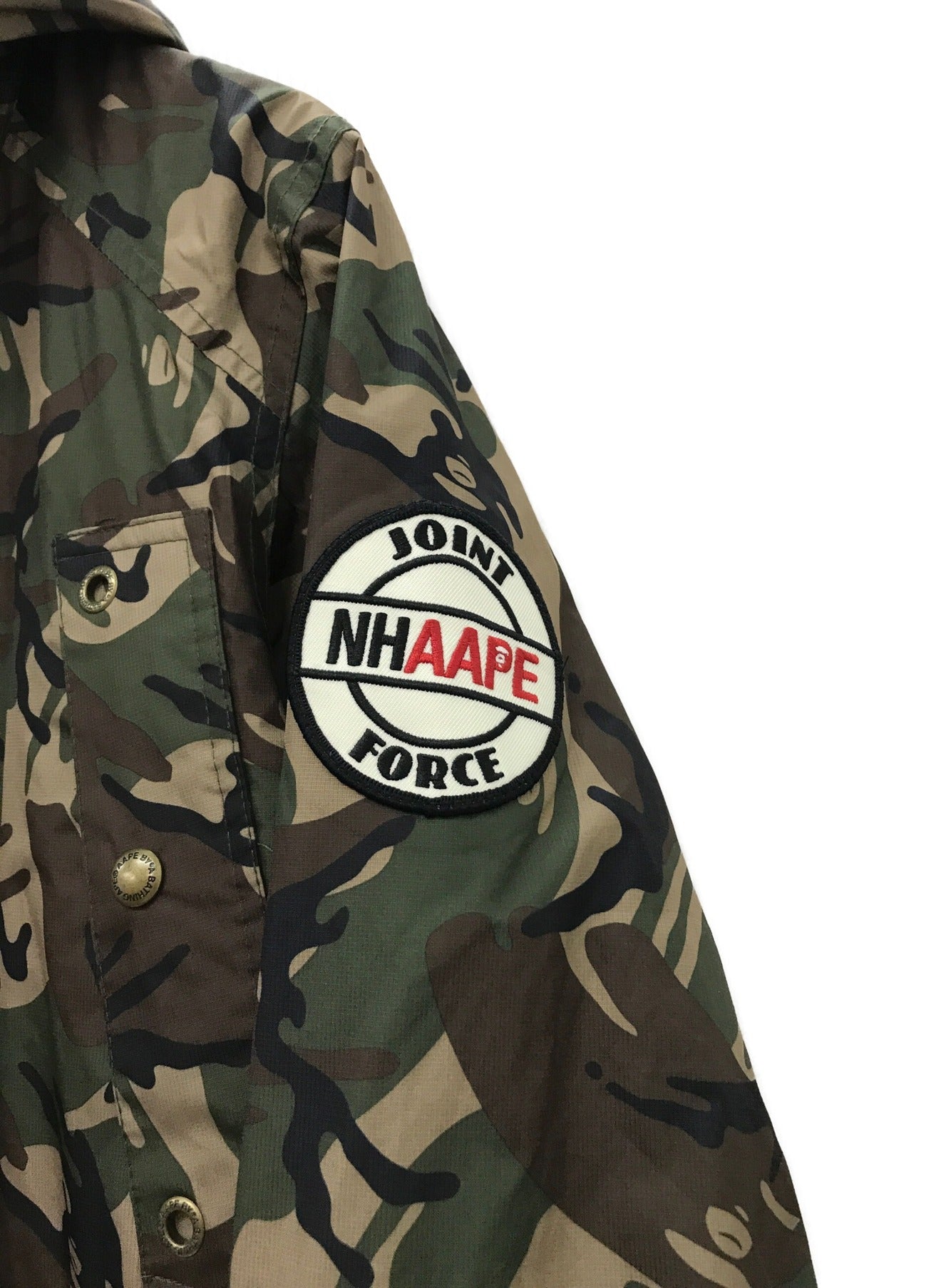 aape by a aape by a rating ape x neighborhood nhaape camo 나일론 재킷 2013SS AJK9005