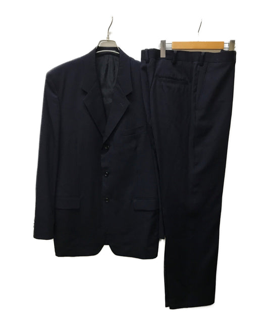 Yohji Yamamoto Pour Homme Gabardine设置西装夹克HG-J80-150底部HG-P87-150