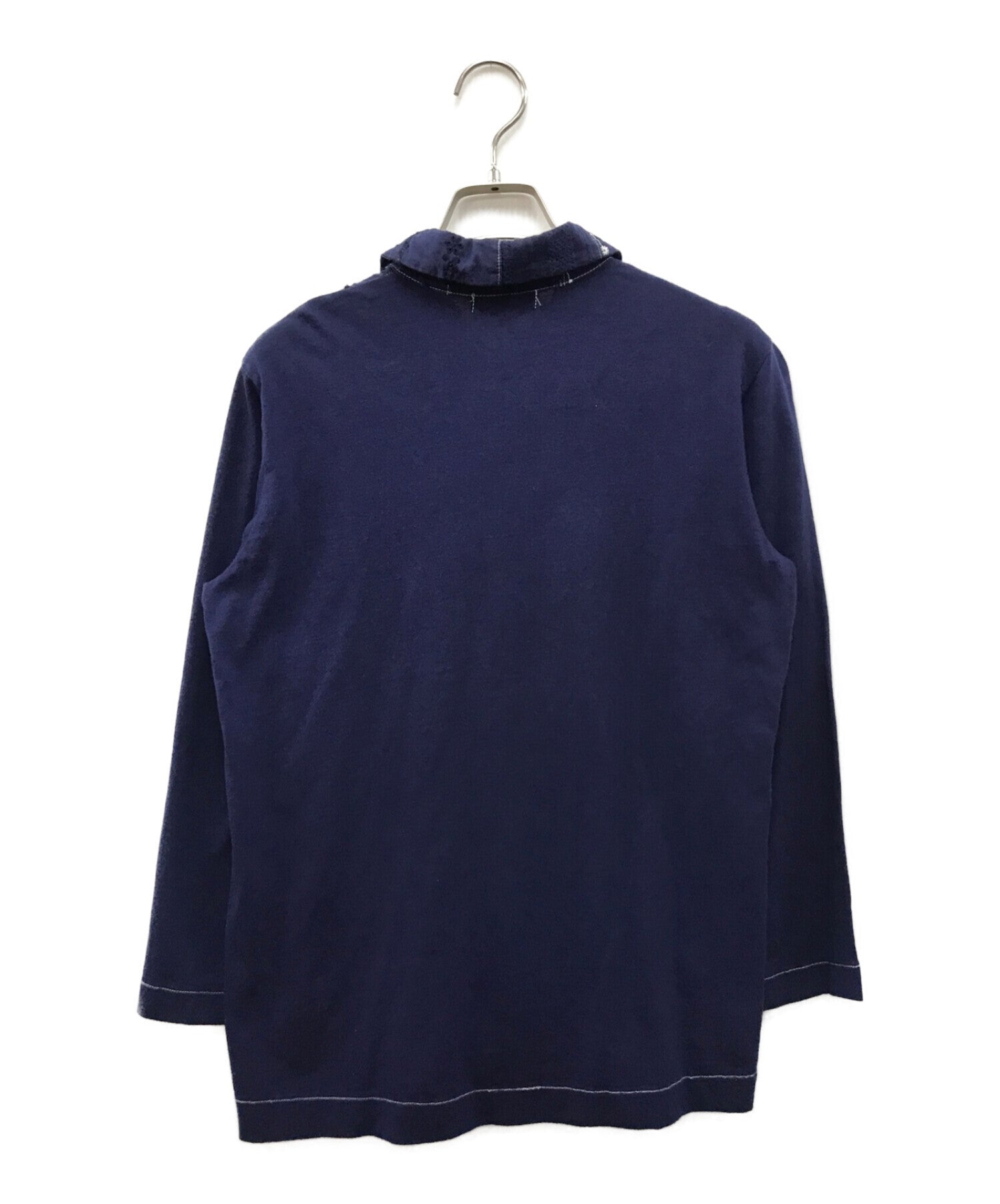 tricot COMME des GARCONS Product-dyed embroidered shirt TG-T033