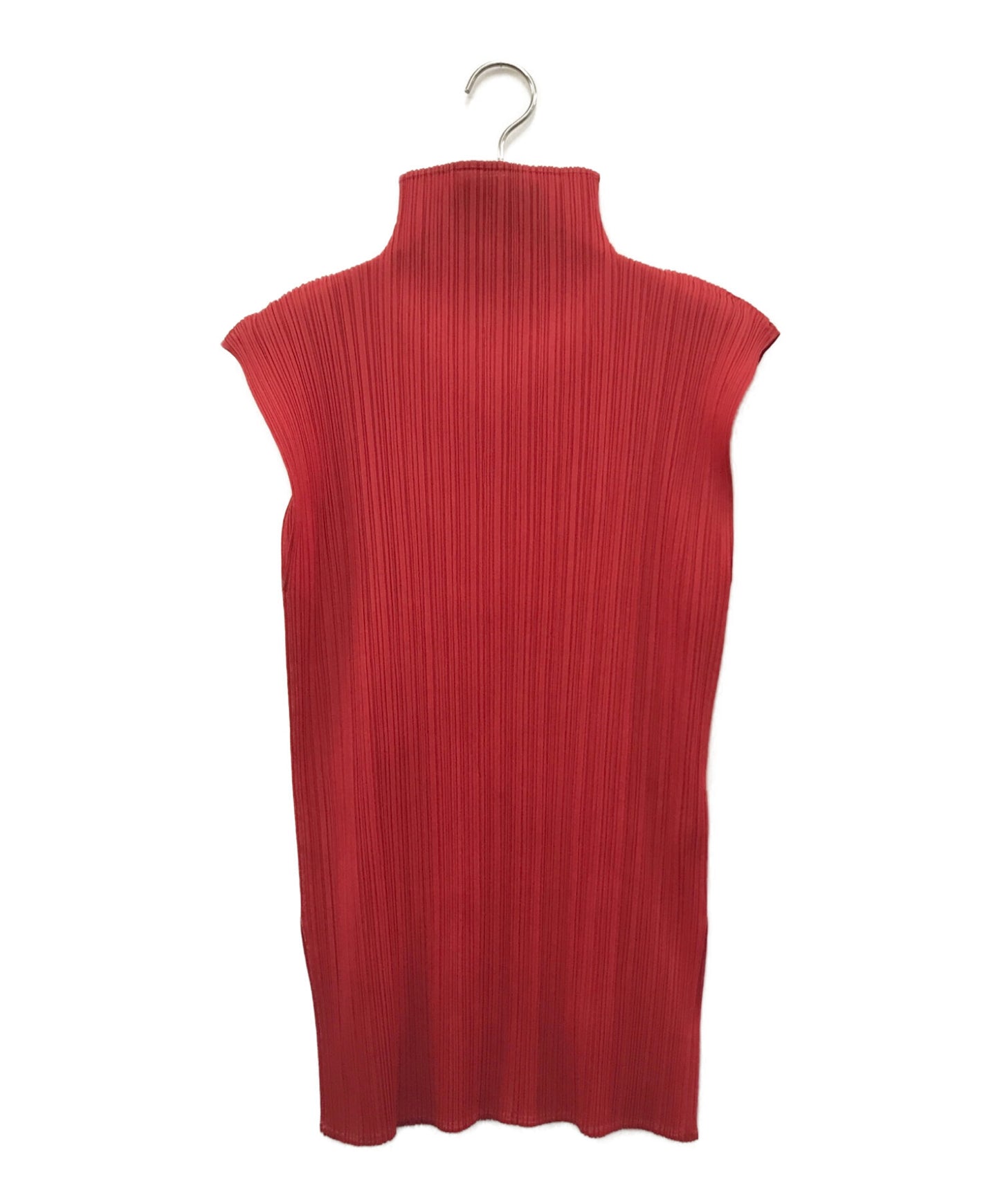[Pre-owned] PLEATS PLEASE Bottle Neck Sleeveless Cut and Sewn PP04-JK603