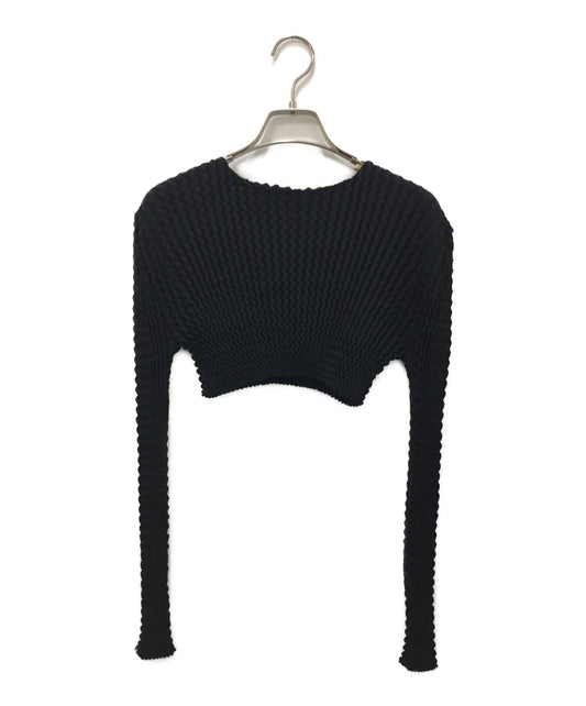 [Pre-owned] ISSEY MIYAKE SPONGY Knit Top IM31KN773