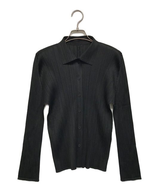 주름 Pleated Pleated Shirt/Colored Shirt/Long Sleeve/L/S PP55-JJ102