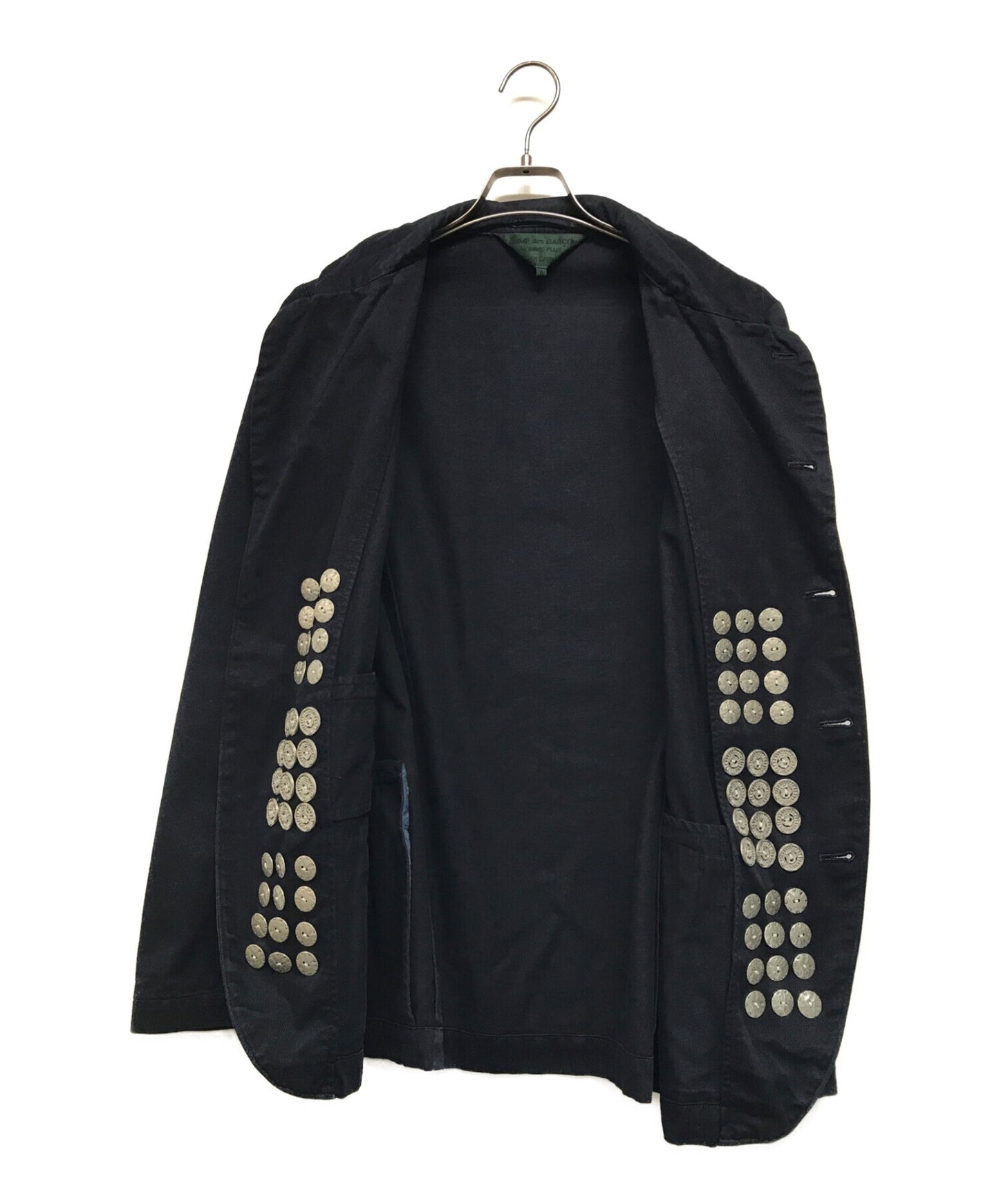 [Pre-owned] COMME des GARCONS HOMME PLUS Wool gaber 144-strand studded jacket PS-J216