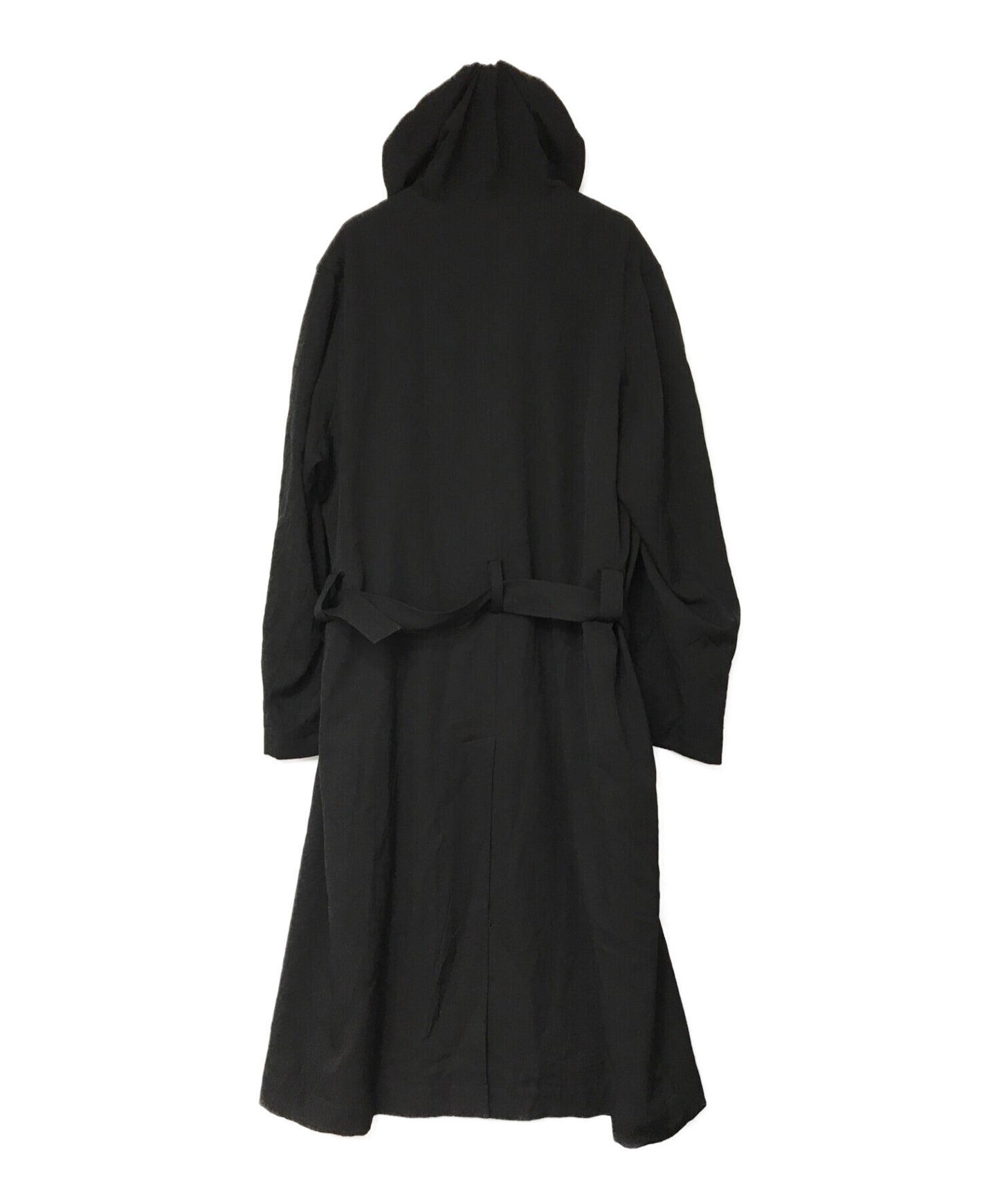 [Pre-owned] Yohji Yamamoto POUR HOMME 20AW 3BUTTON DOUBLE HOODED COAT HR-C01-140